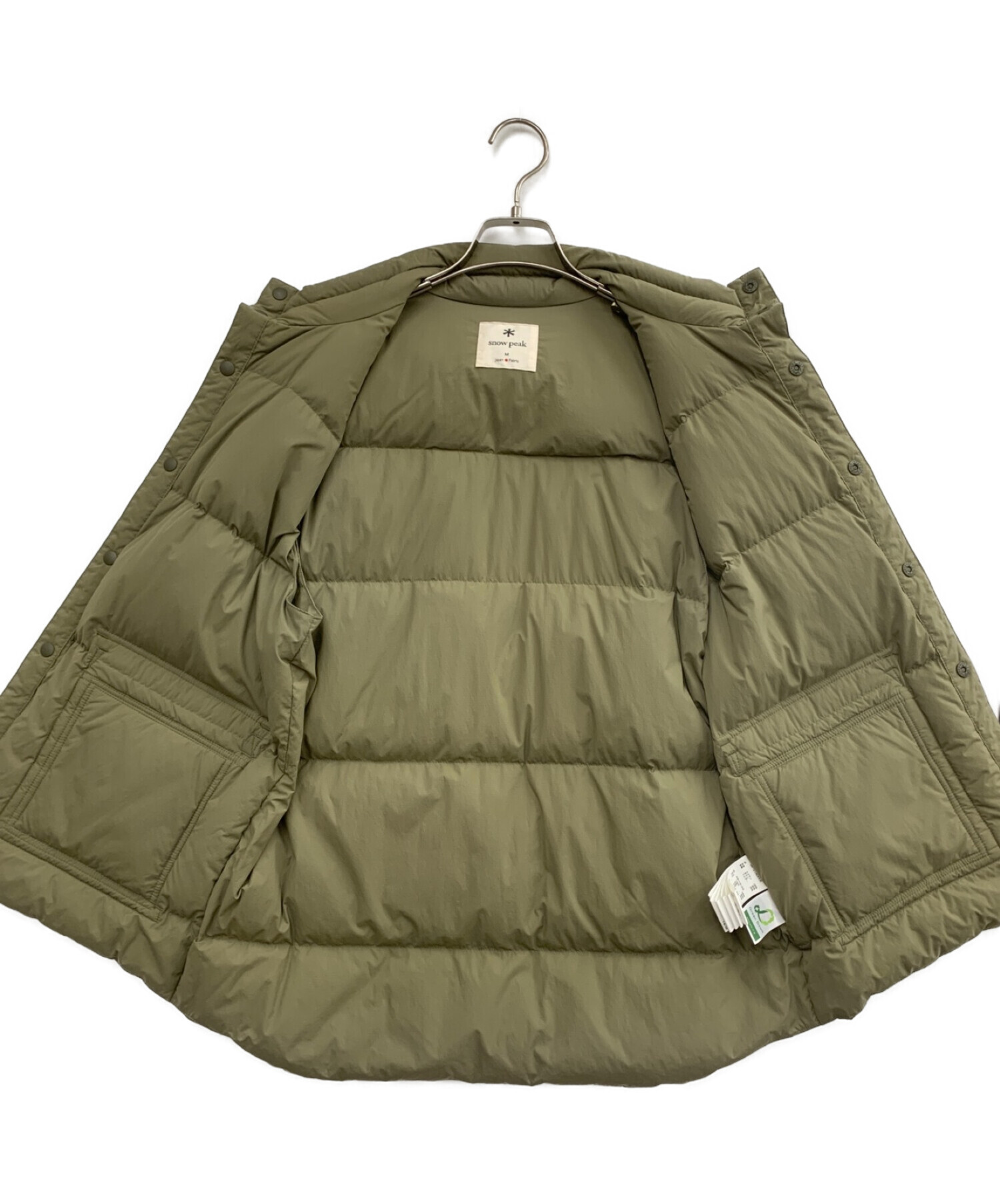 中古・古着通販】Snow peak (スノーピーク) リサイクルダウンベスト