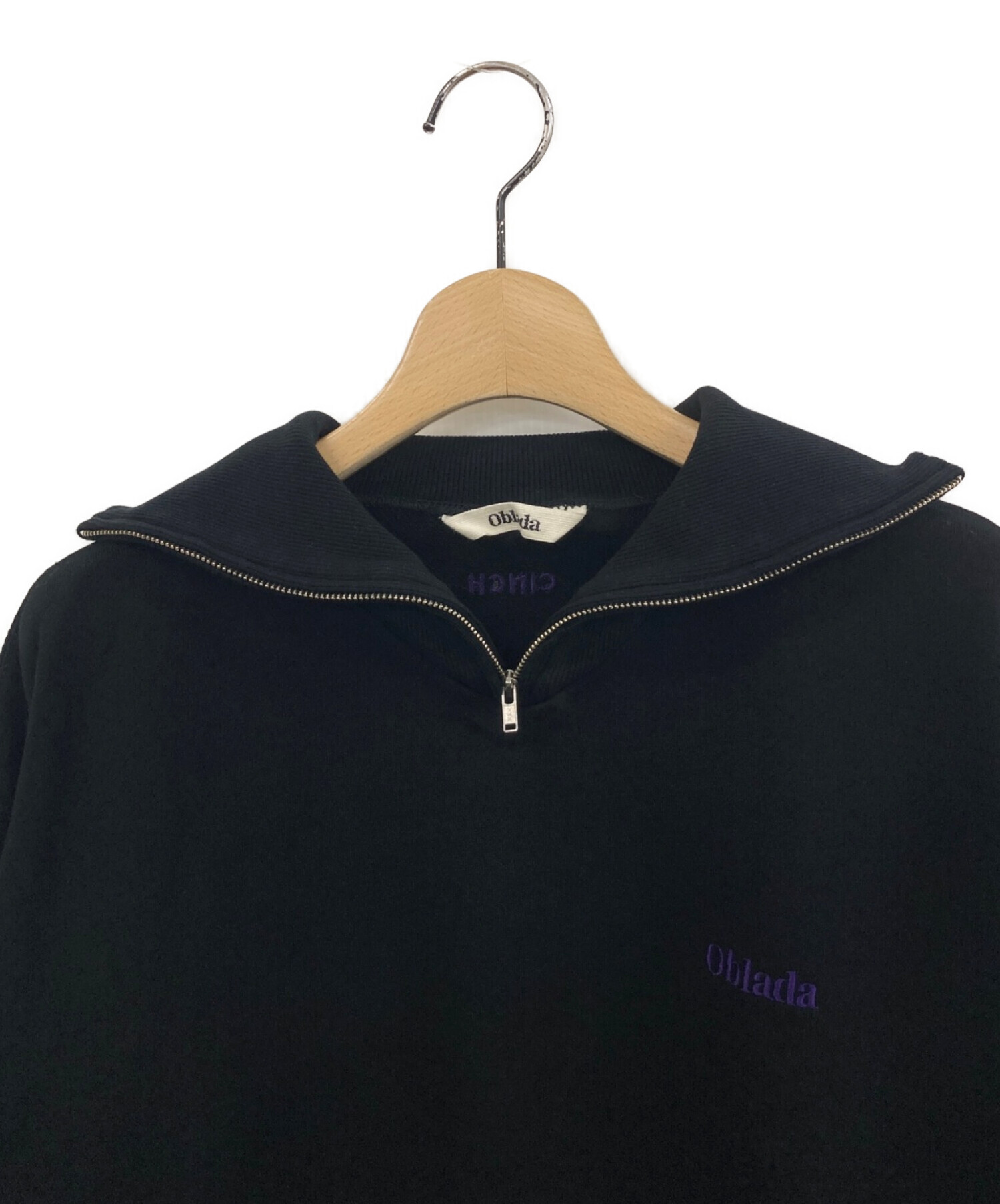 Oblada ハーフジップスウェット