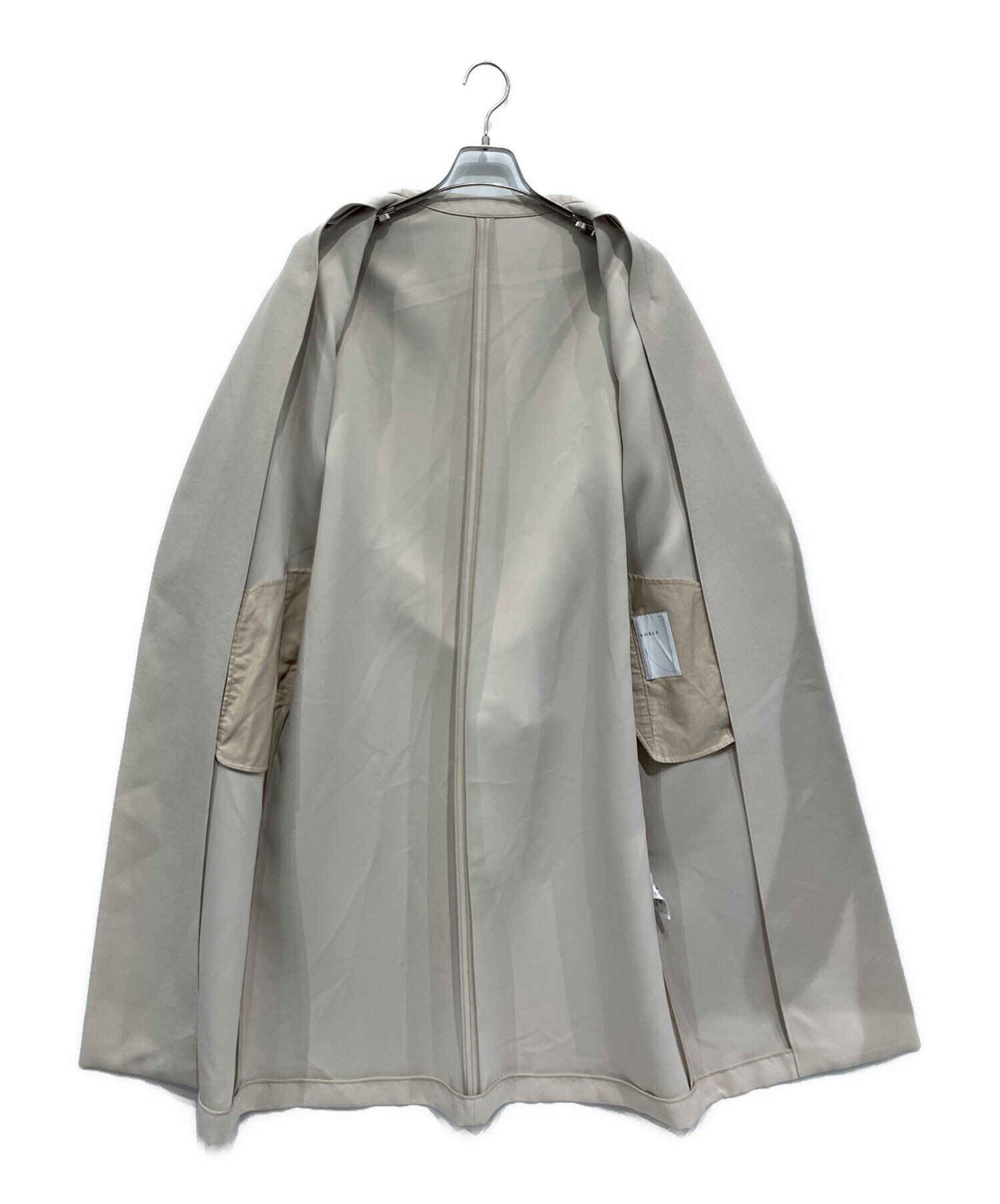 中古・古着通販】Noble (ノーブル) トリプルクロスパフスリーブコート 