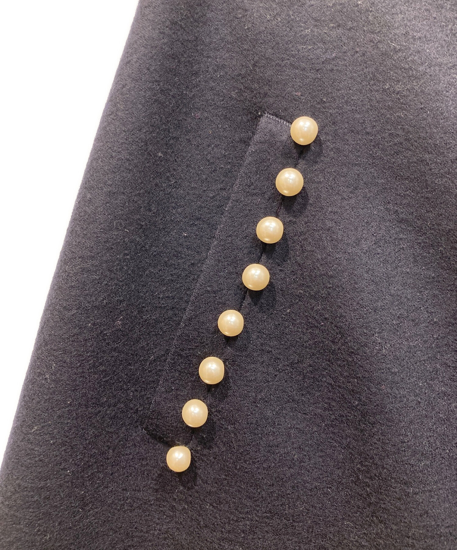 中古・古着通販】TO BE CHIC (トゥービーシック) パール付ウール