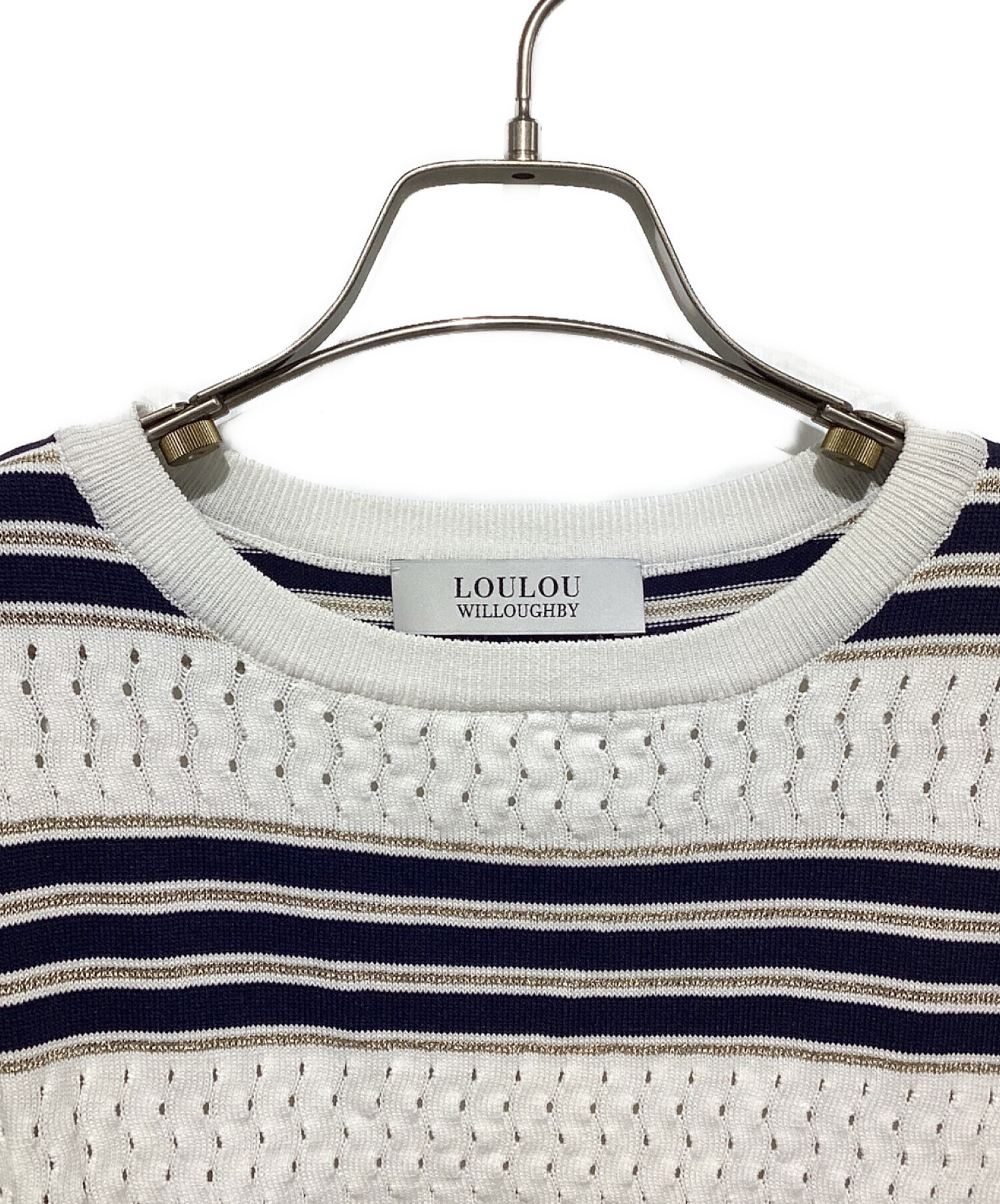 中古・古着通販】Loulou Willoughby (ルルウィルビー) ラメボーダー 