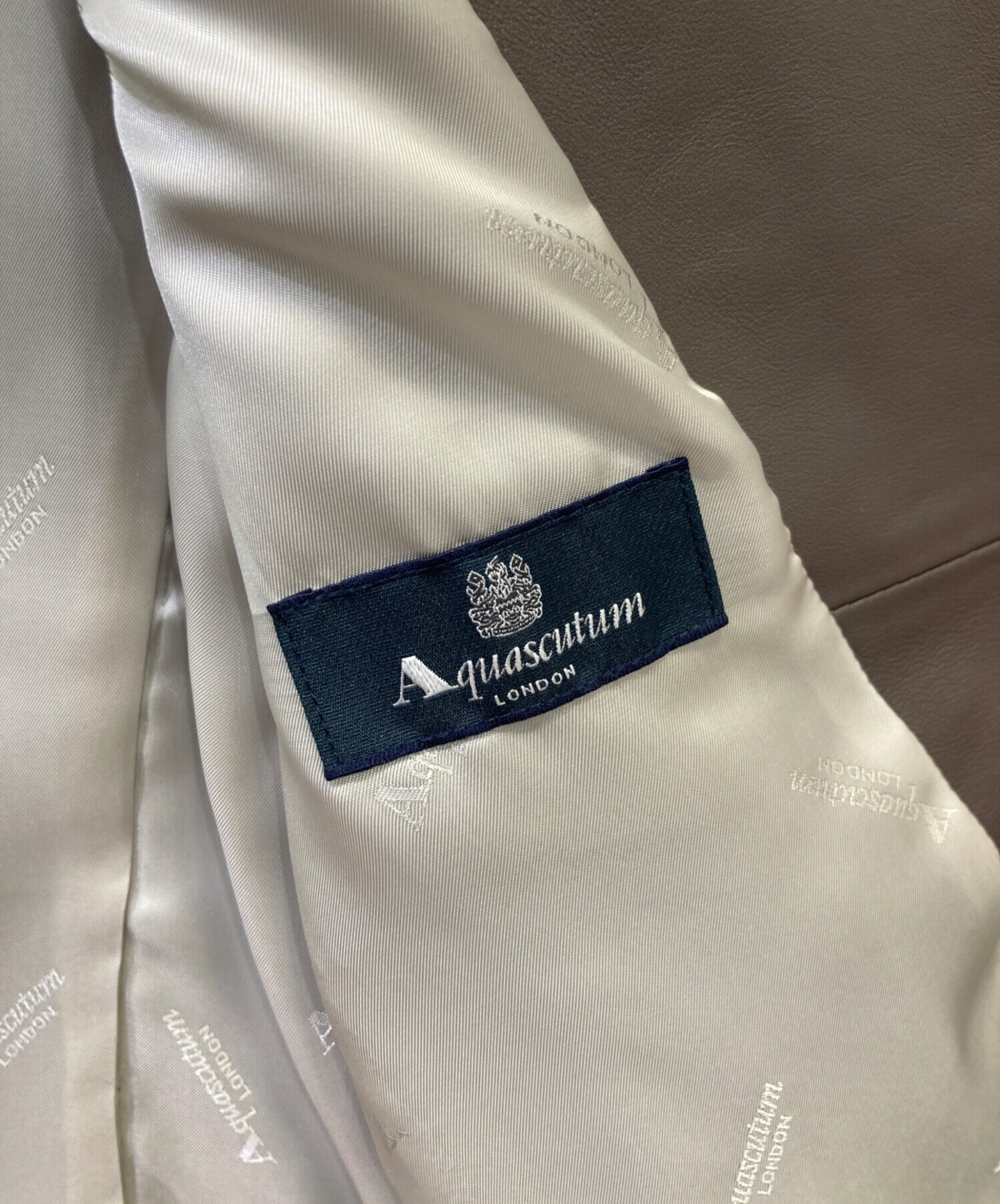 中古・古着通販】Aquascutum (アクアスキュータム) レザーライダース