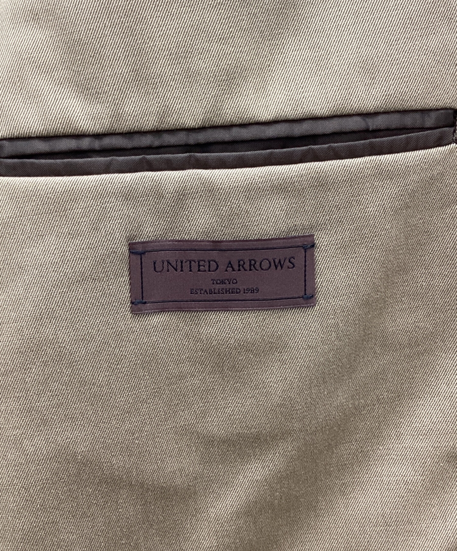 中古・古着通販】UNITED ARROWS (ユナイテッドアローズ) ギャバジン 2
