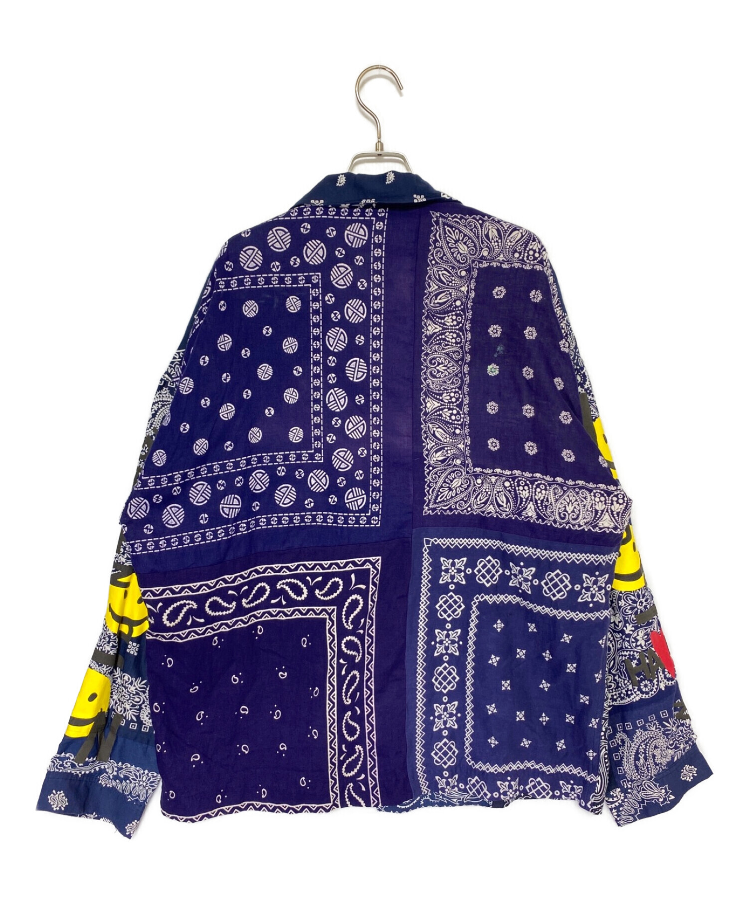 中古・古着通販】READYMADE (レディメイド) SLEEPING SHIRT ネイビー 