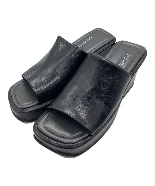 中古・古着通販】UNTISHOLD (アンチショルド) サンダル ブラック