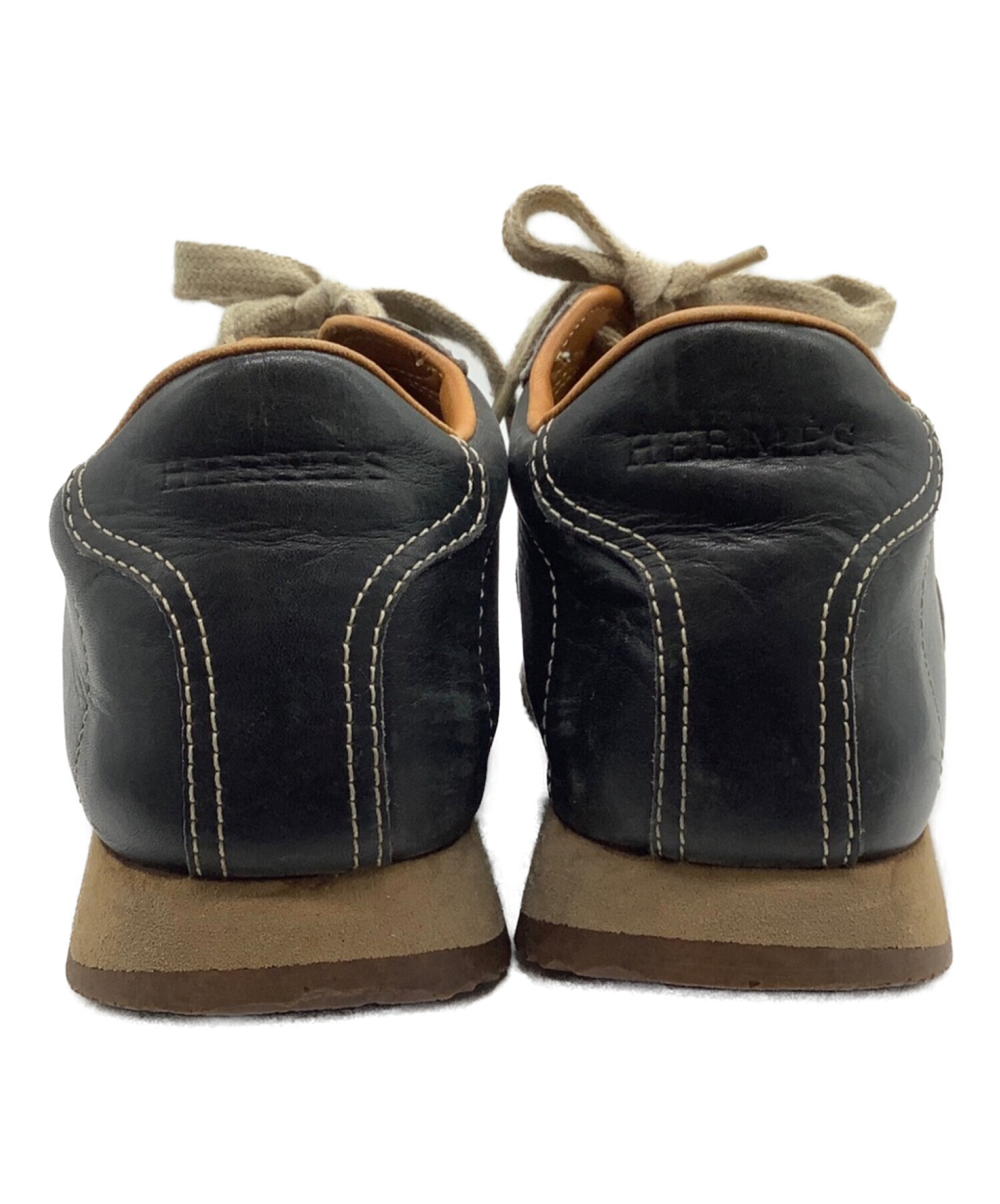 中古・古着通販】HERMES (エルメス) クイック レザースニーカー