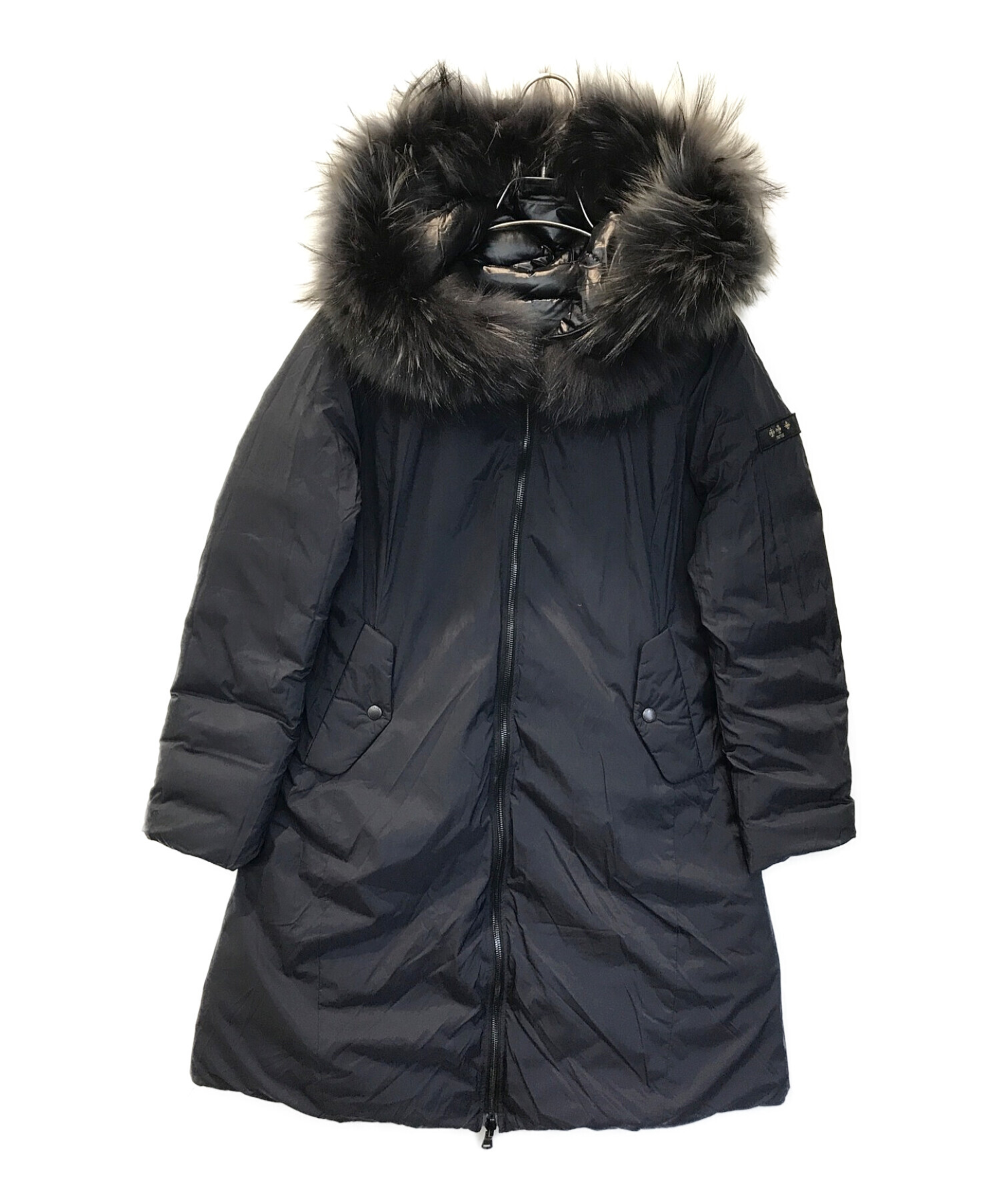 TATRAS ブラック ダウンジャケット ファー付き 【公式通販】