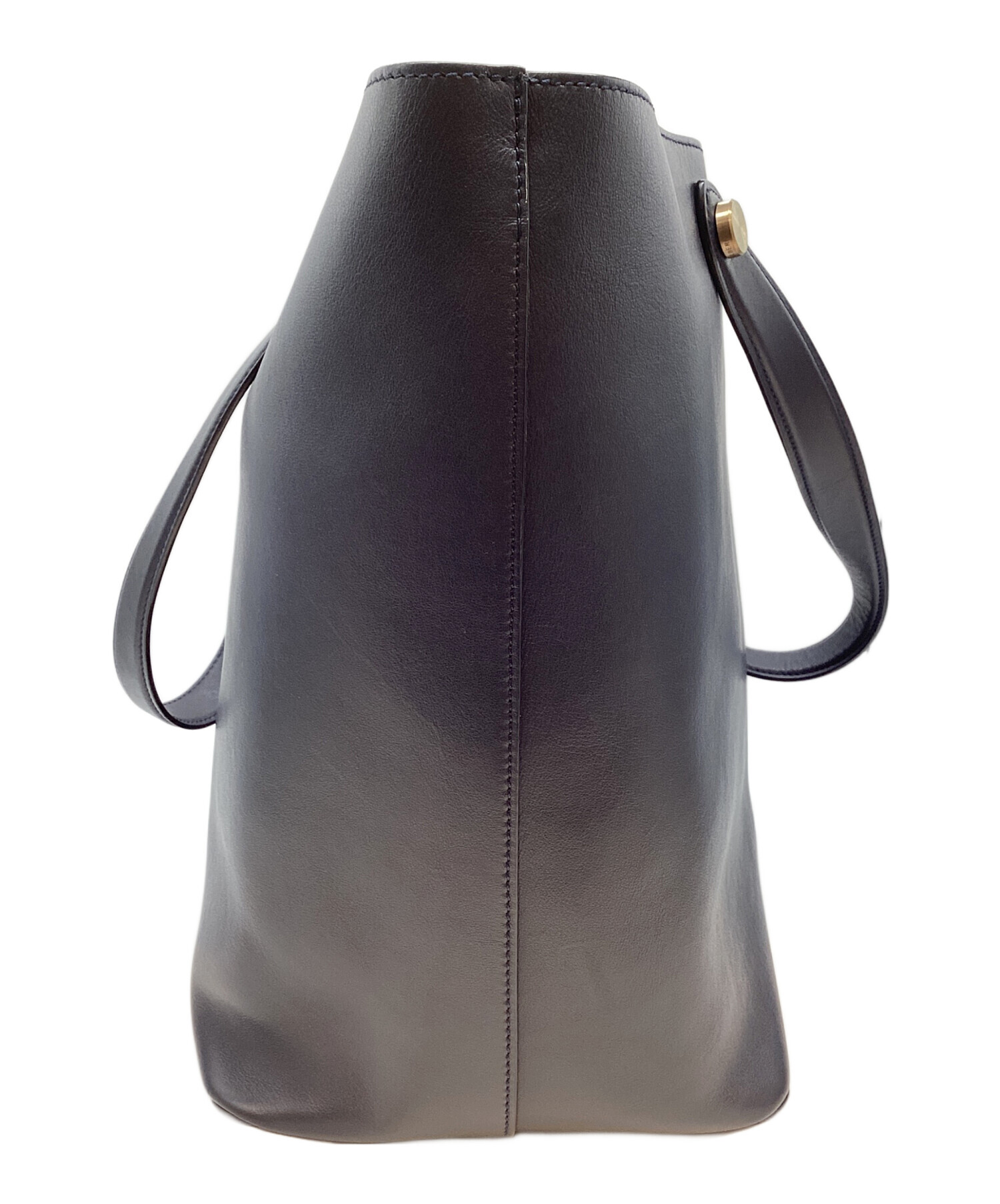 中古・古着通販】MULBERRY (マルベリー) Kite leather tote ネイビー