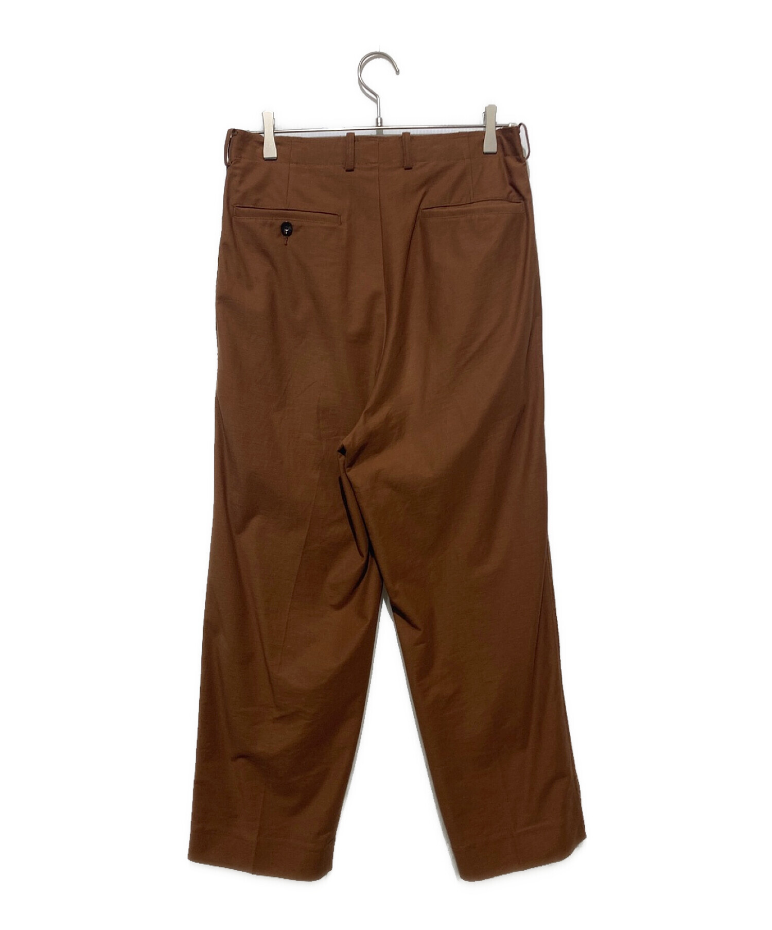 YOKE TOKYO CUT-OFF 1TUCK WIDE TROUSERS YOKE 18AW 1TUCK WIDE TROUSERS