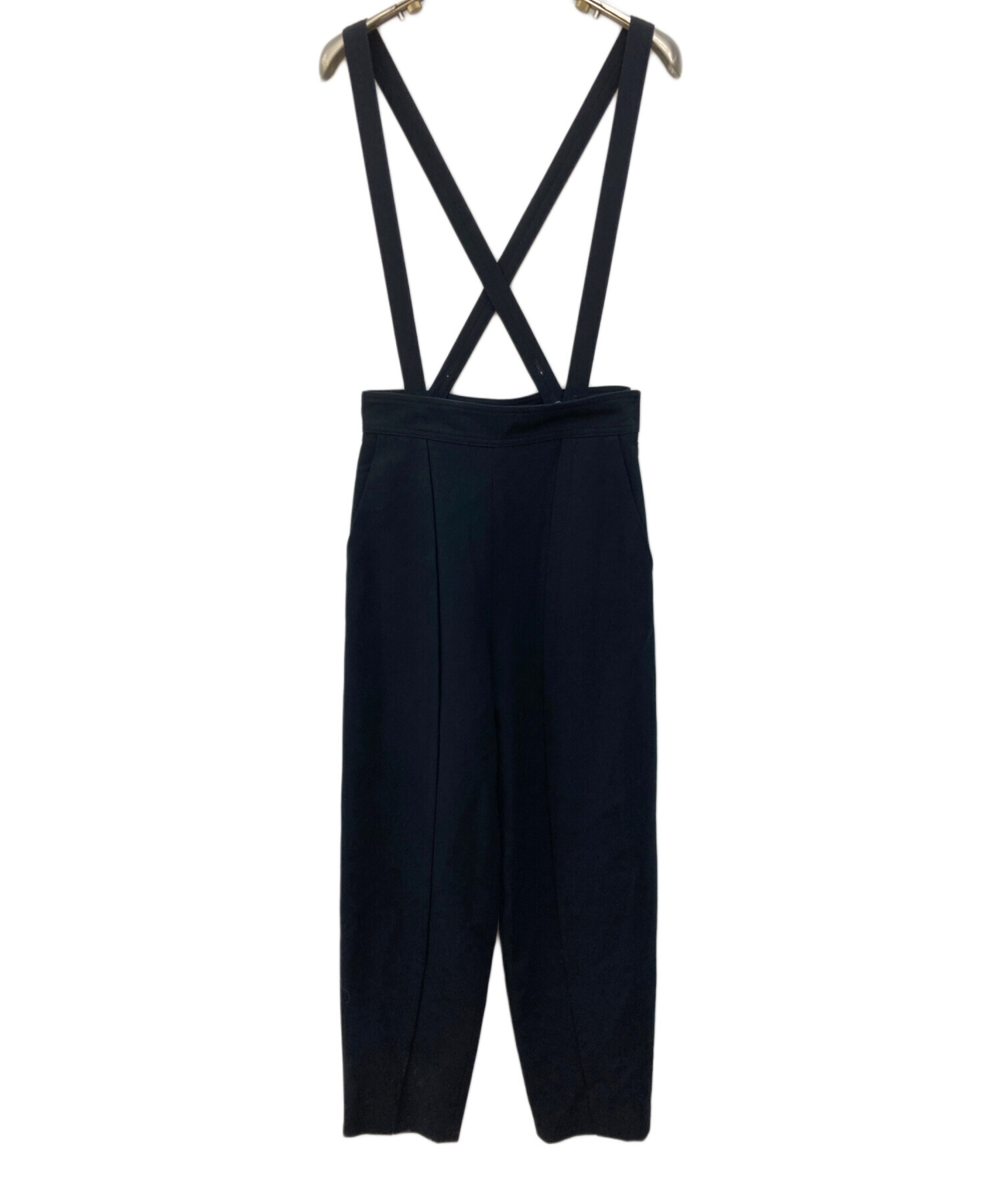 ヨンファ YONFA サスペンダーパンツ ネイビー 【公式通販】