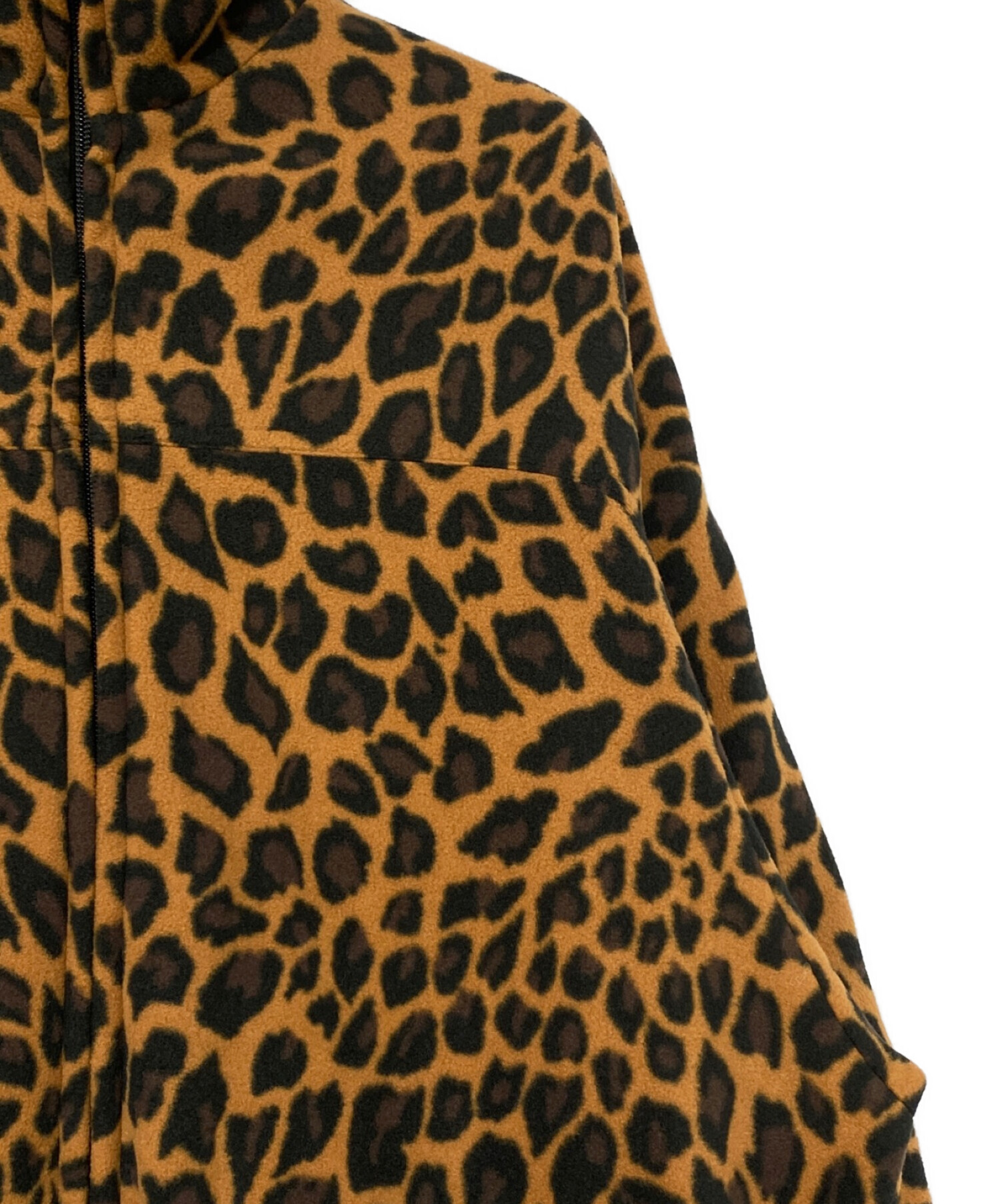 中古・古着通販】BALENCIAGA (バレンシアガ) レオパードフリースジップ