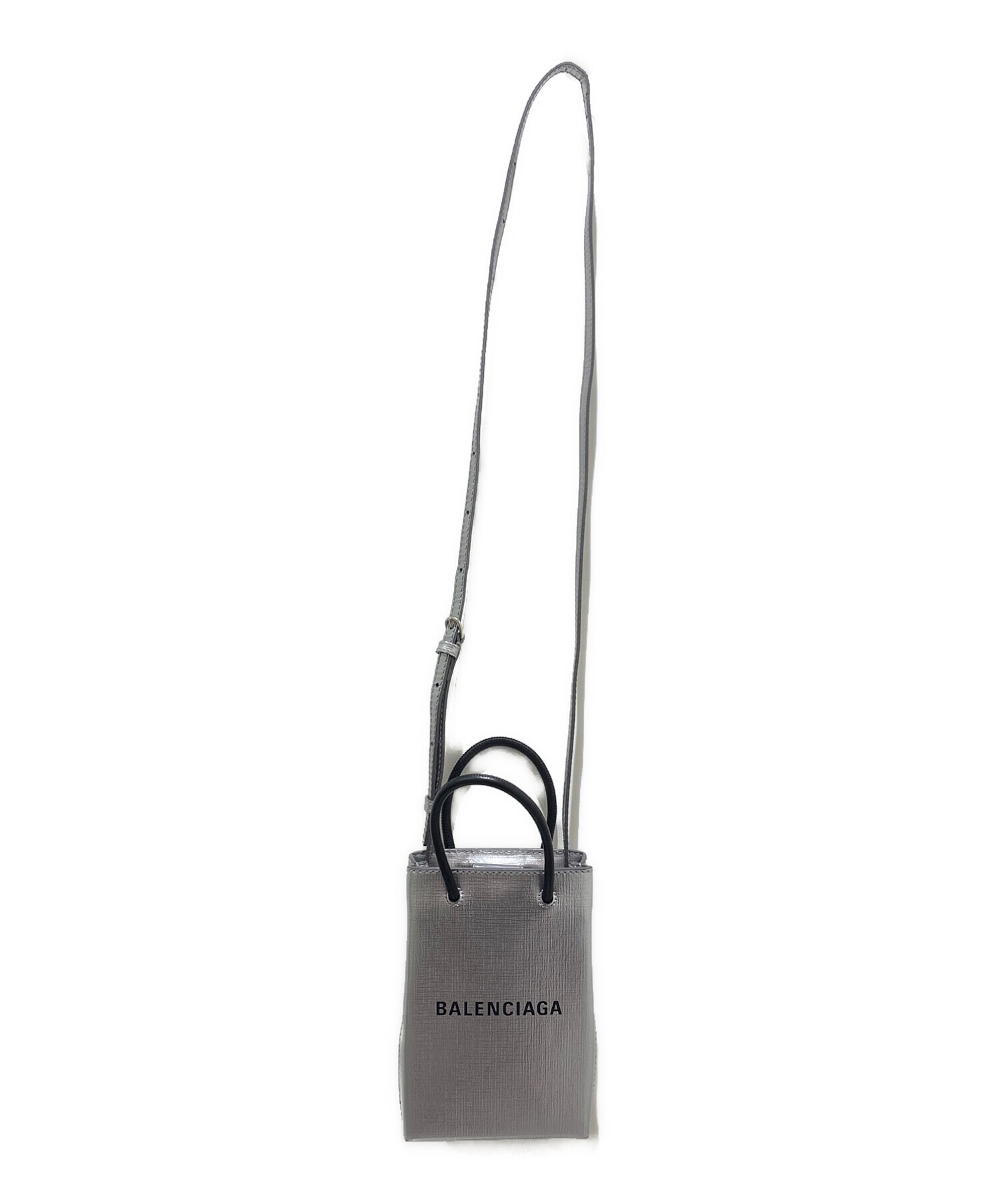 バレンシアガ ショッピング フォンホルダー 2WAYハンドバッグ