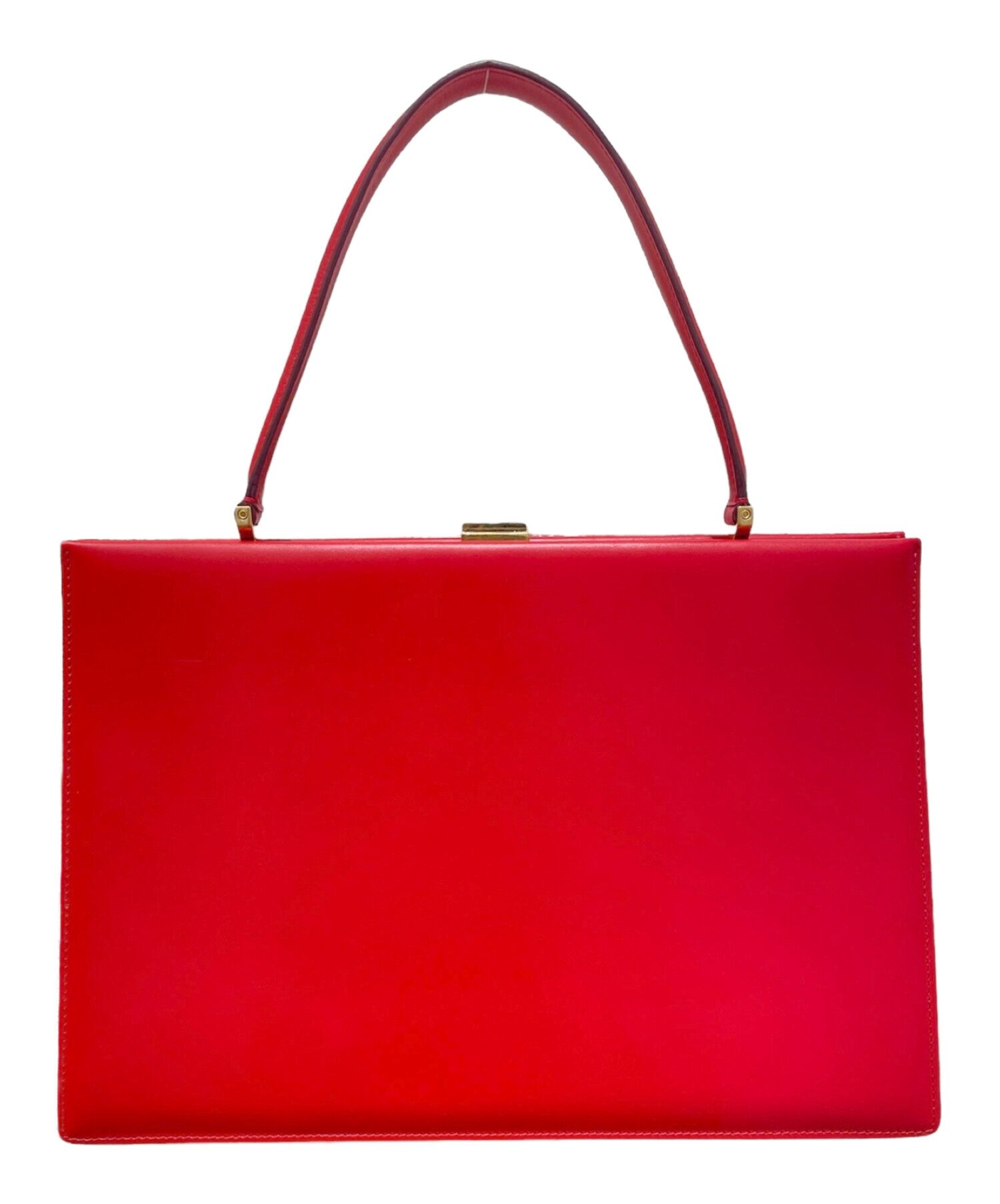 中古・古着通販】CELINE (セリーヌ) クラスプミディアム レッド サイズ