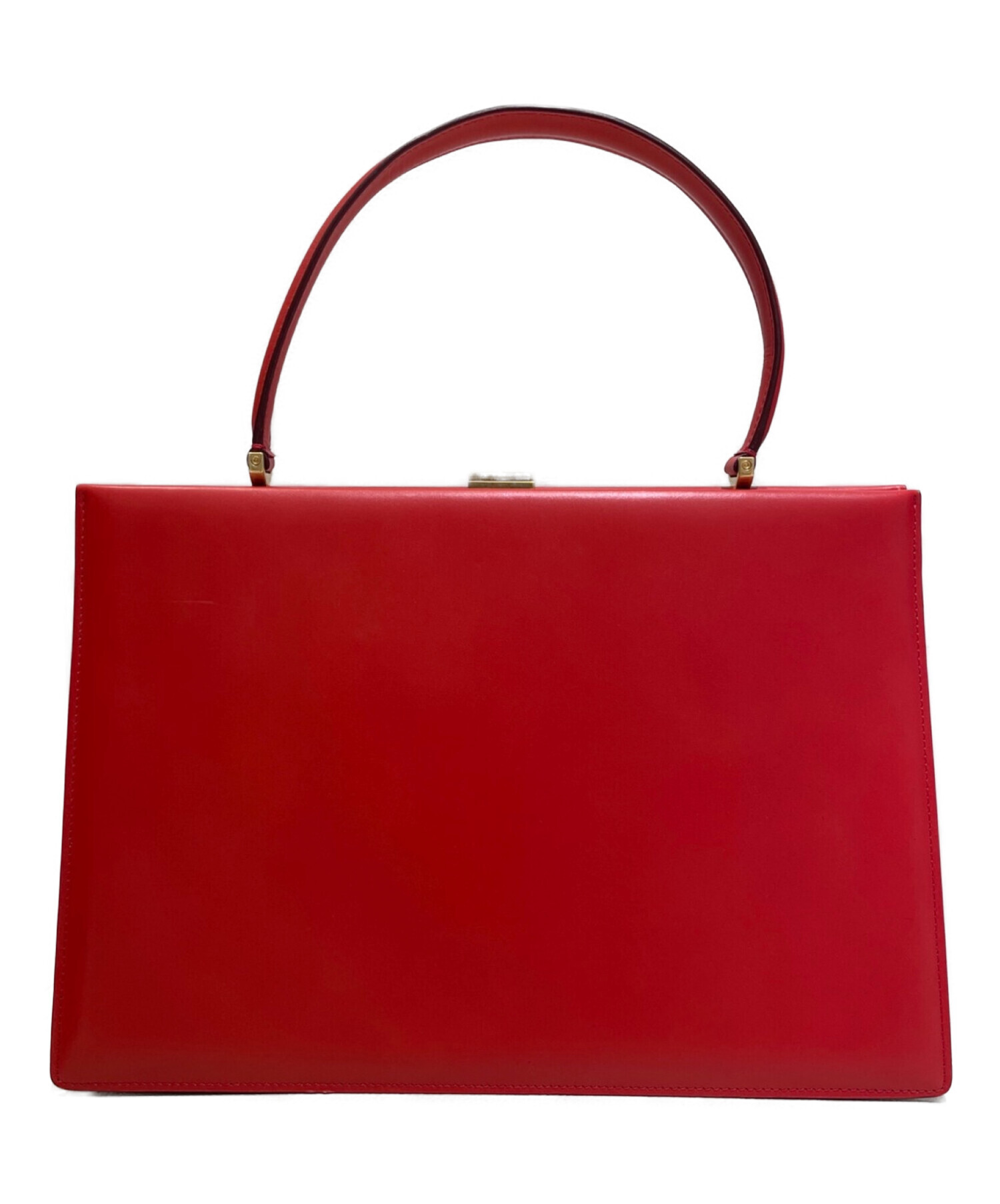 中古・古着通販】CELINE (セリーヌ) クラスプミディアム レッド サイズ