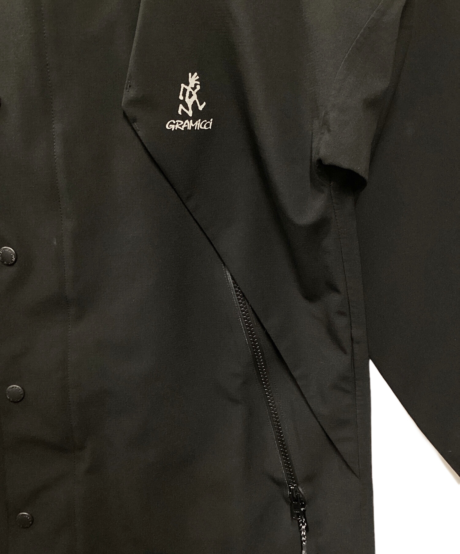 中古・古着通販】GRAMICCI (グラミチ) 3FLAYER BIG FLAP COAT ブラック