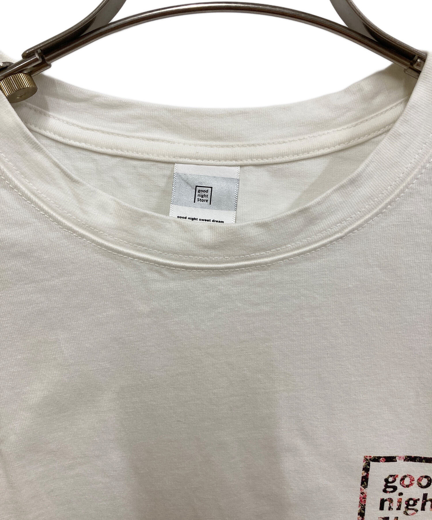 中古・古着通販】goodnight5tore (グッドナイトストア) ロゴTシャツ 
