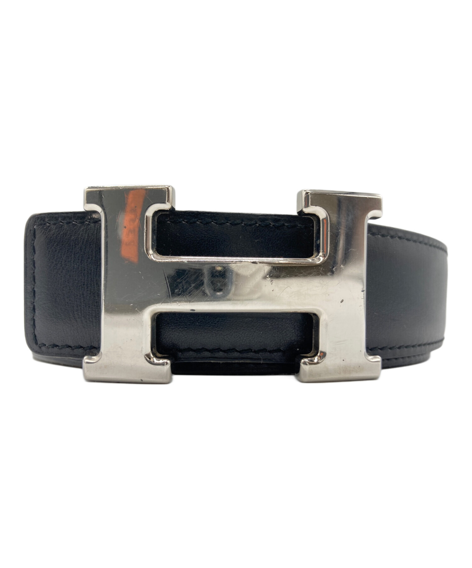 中古・古着通販】HERMES (エルメス) Hバックルベルト サイズ:80 