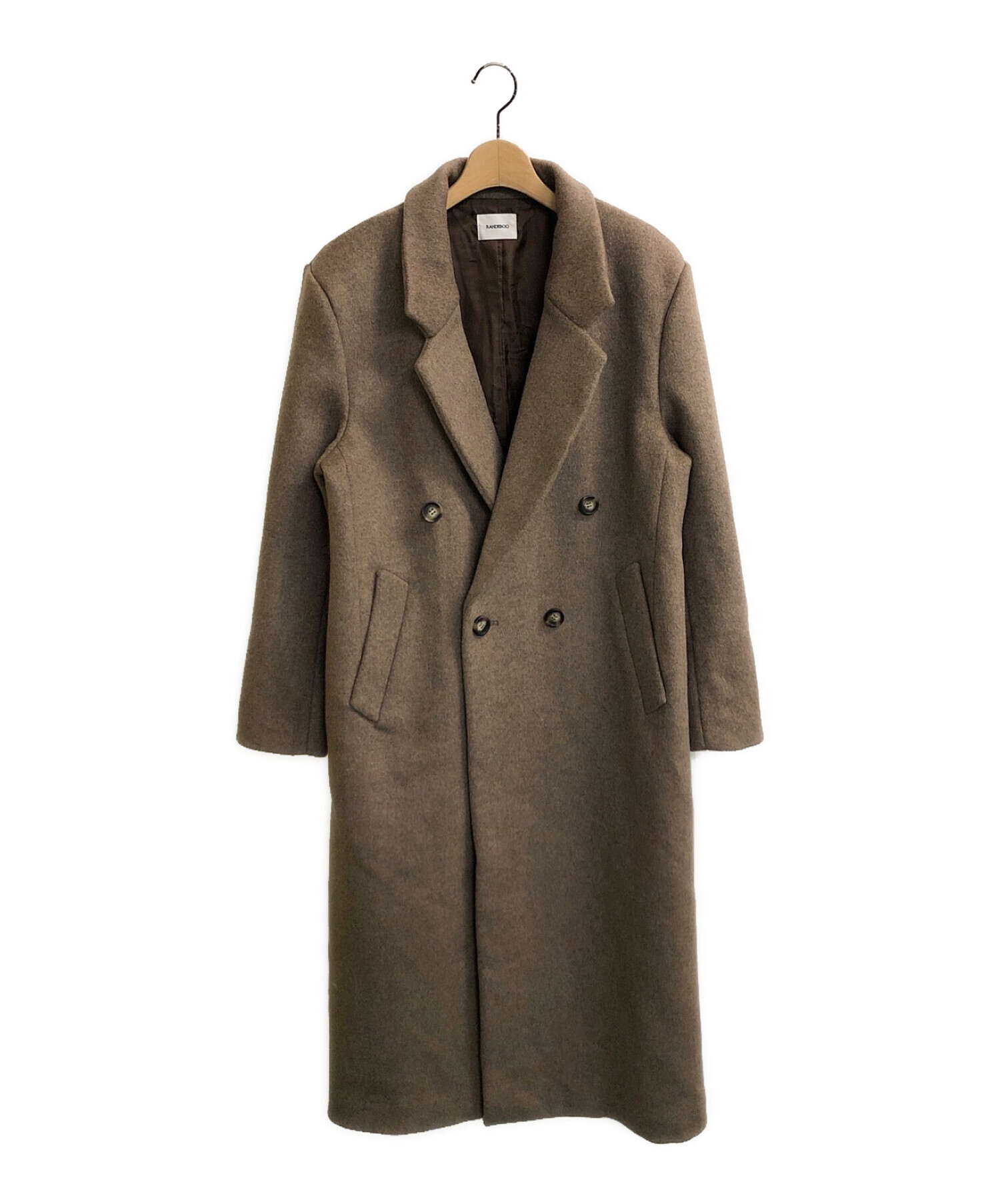 RANDEBOO / チェスターコート/1/ウール/BRW/01033-01722 中古・古着通販】RANDEBOO (ランデブー) Gabby chester coat ブラウン