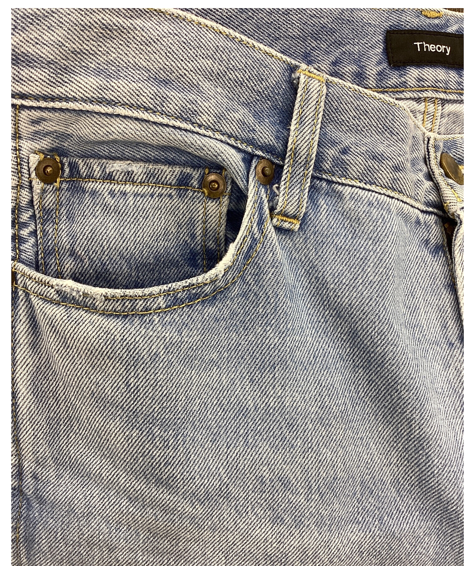 中古・古着通販】theory (セオリー) デニムパンツ サイズ:25｜ブランド