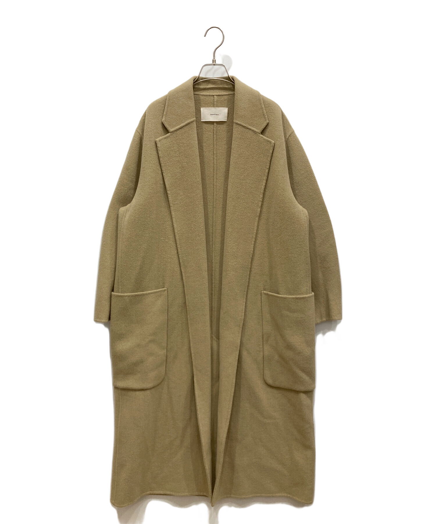 中古・古着通販】TODAYFUL (トゥデイフル) Wool Over Coat ベージュ 