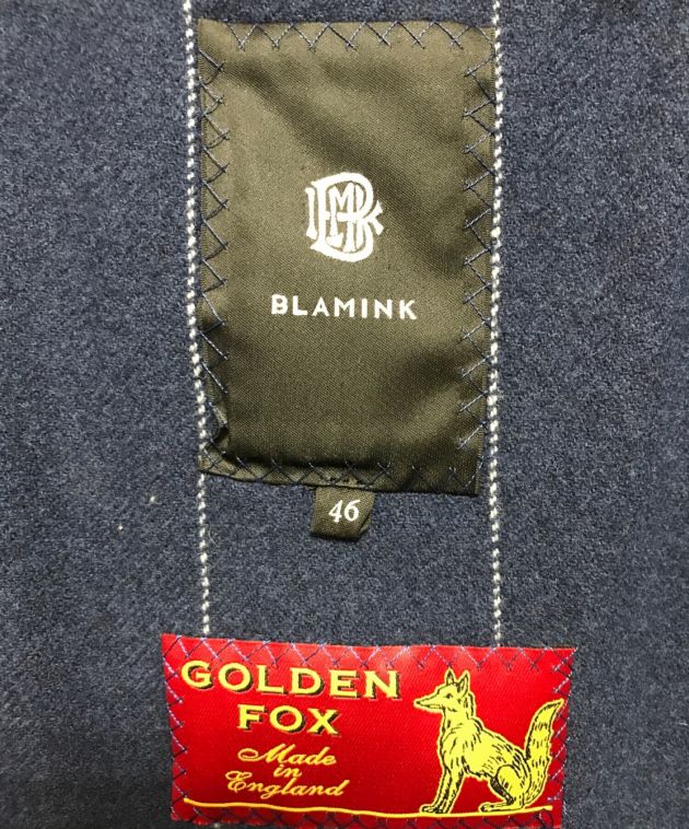 中古・古着通販】BLAMINK (ブラミンク) ダッフルコート ネイビー