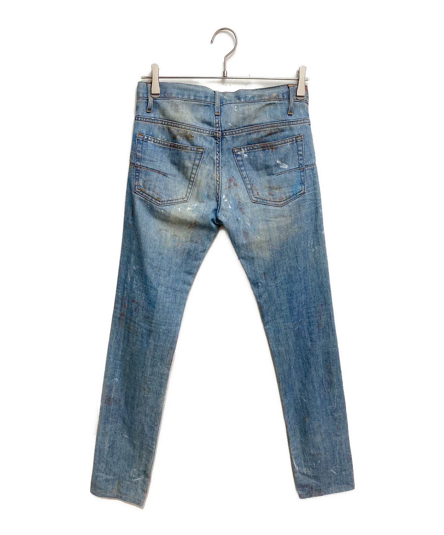 中古・古着通販】DIOR HOMME (ディオール オム) ペンキ加工デニム