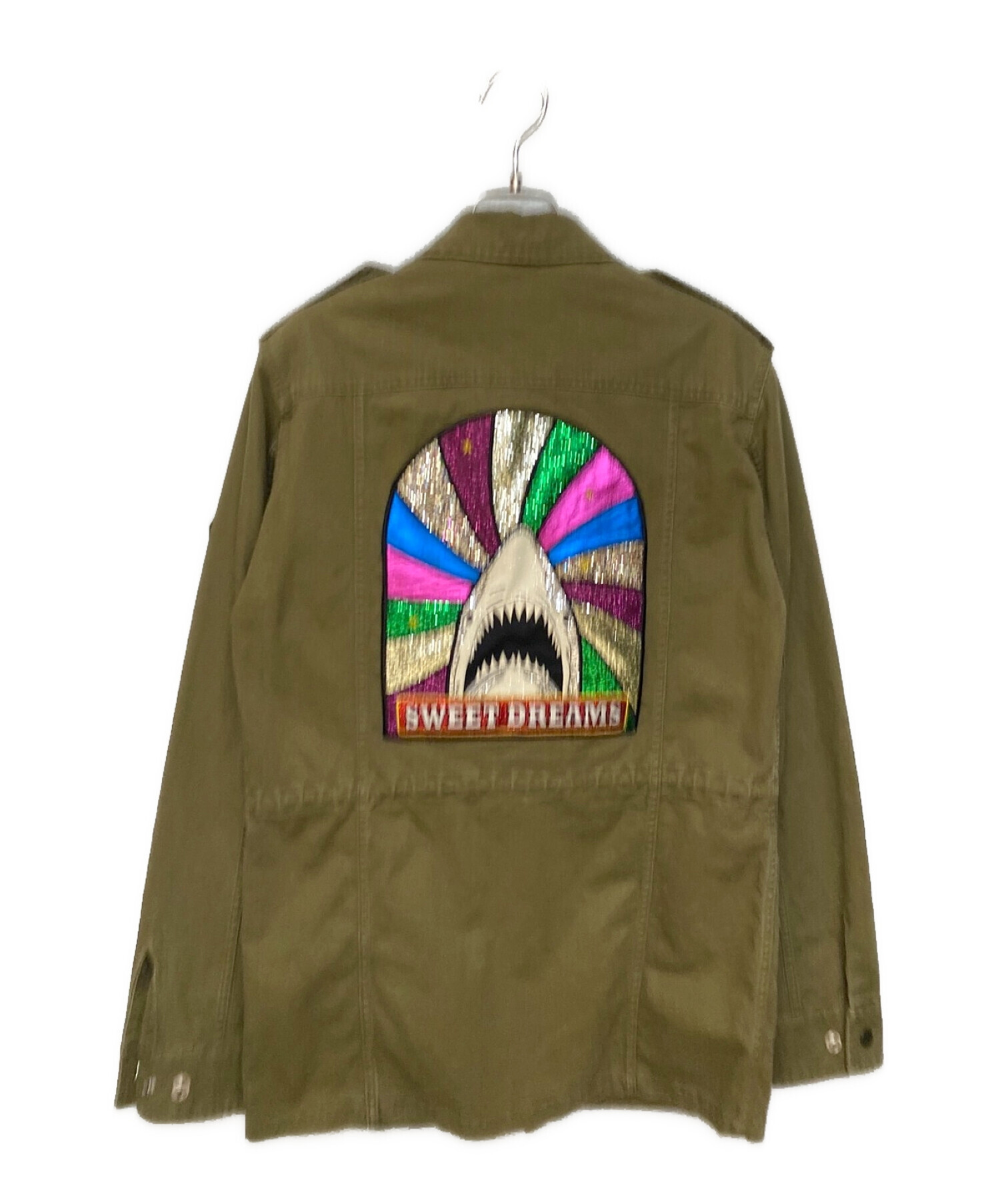 SAINT LAURENT サンローランミリタリージャケット オリーブ44 美品 中古・古着通販】Saint Laurent Paris (サンローランパリ) SWEET