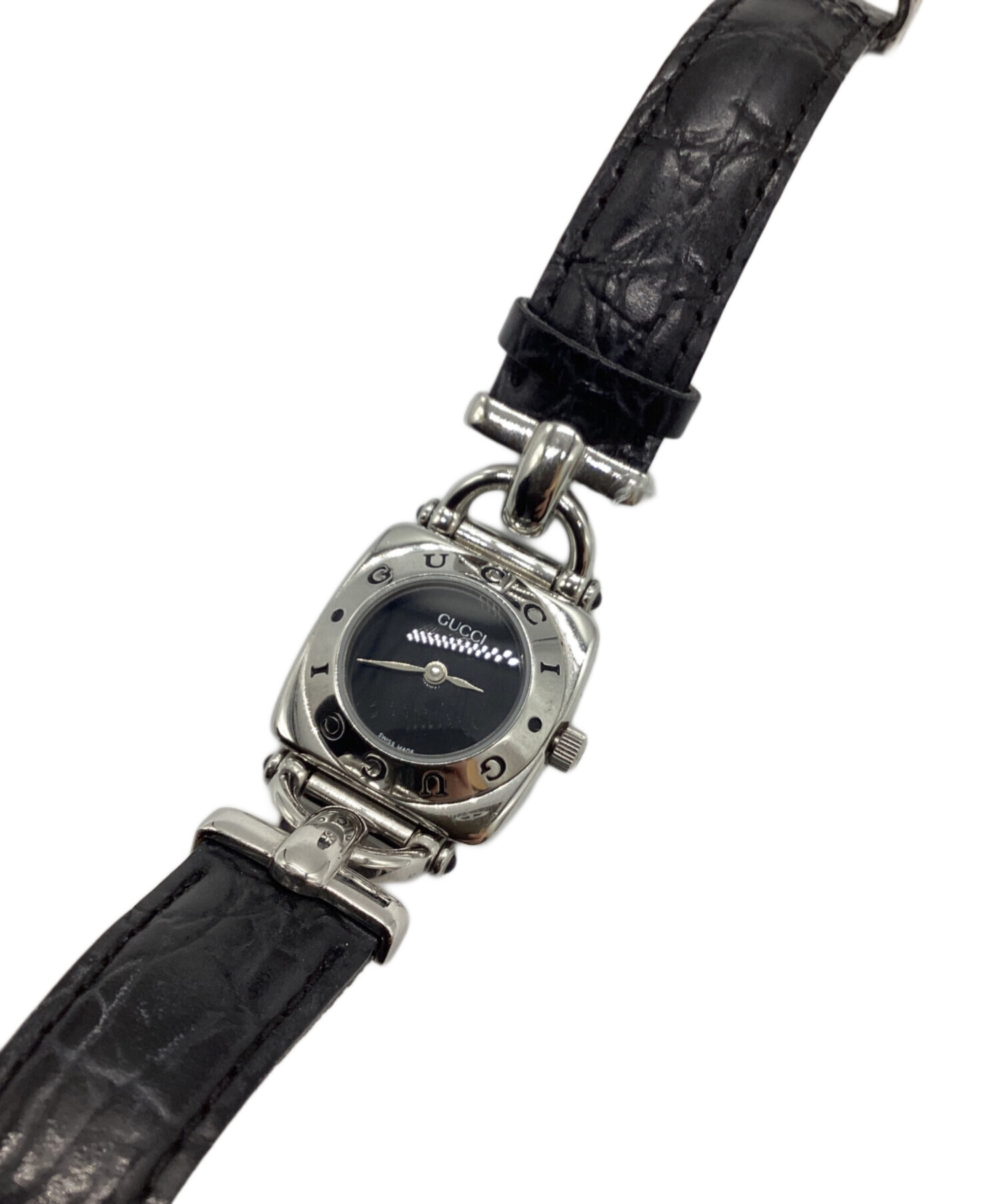 中古・古着通販】GUCCI (グッチ) 腕時計 ブラック サイズ:表記