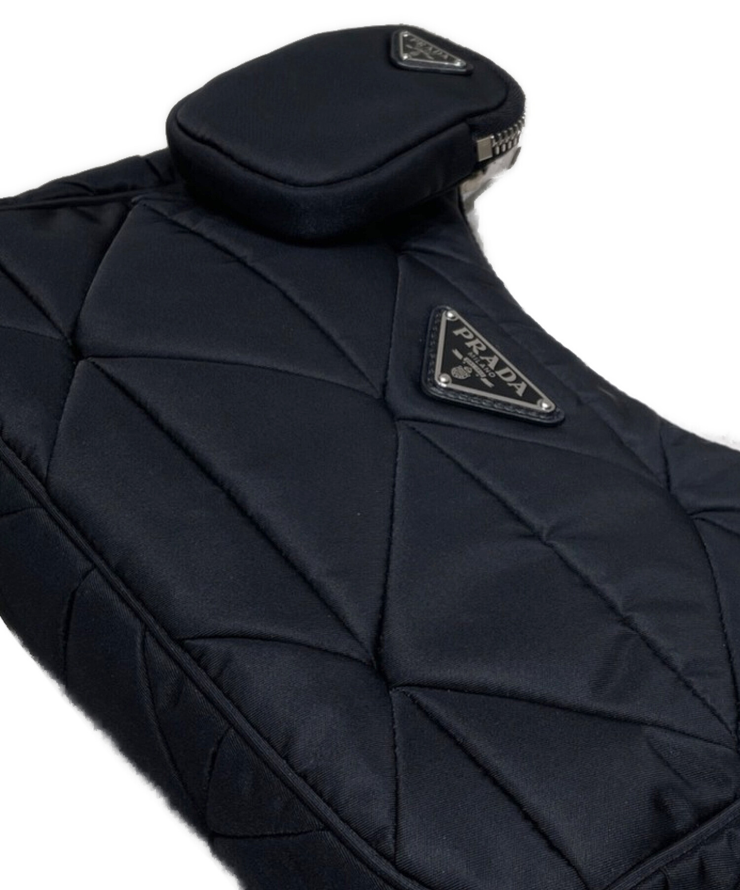 中古・古着通販】PRADA (プラダ) Re-Nylonパデッド ショルダーバッグ