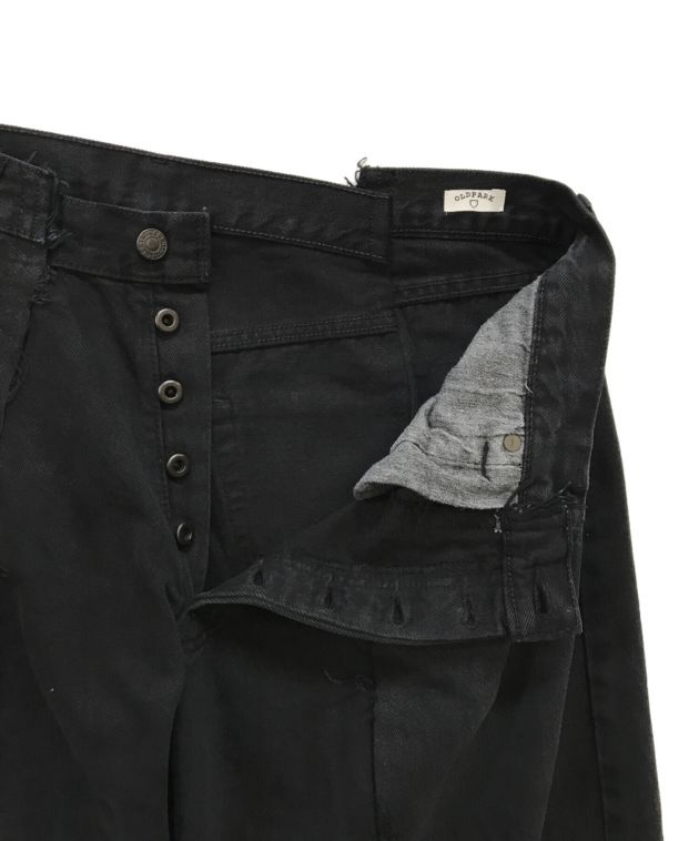 OLD PARK ブラックデニムパンツ MINED 中古・古着通販】MINEDENIM (マインデニム) OLDPARK (オールドパーク