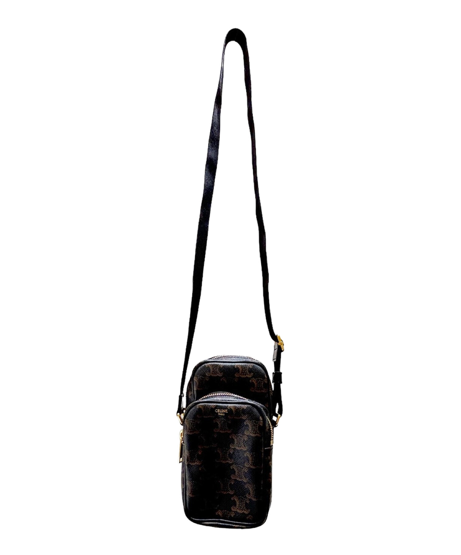 中古・古着通販】CELINE (セリーヌ) トリオンフ ミニポケット 