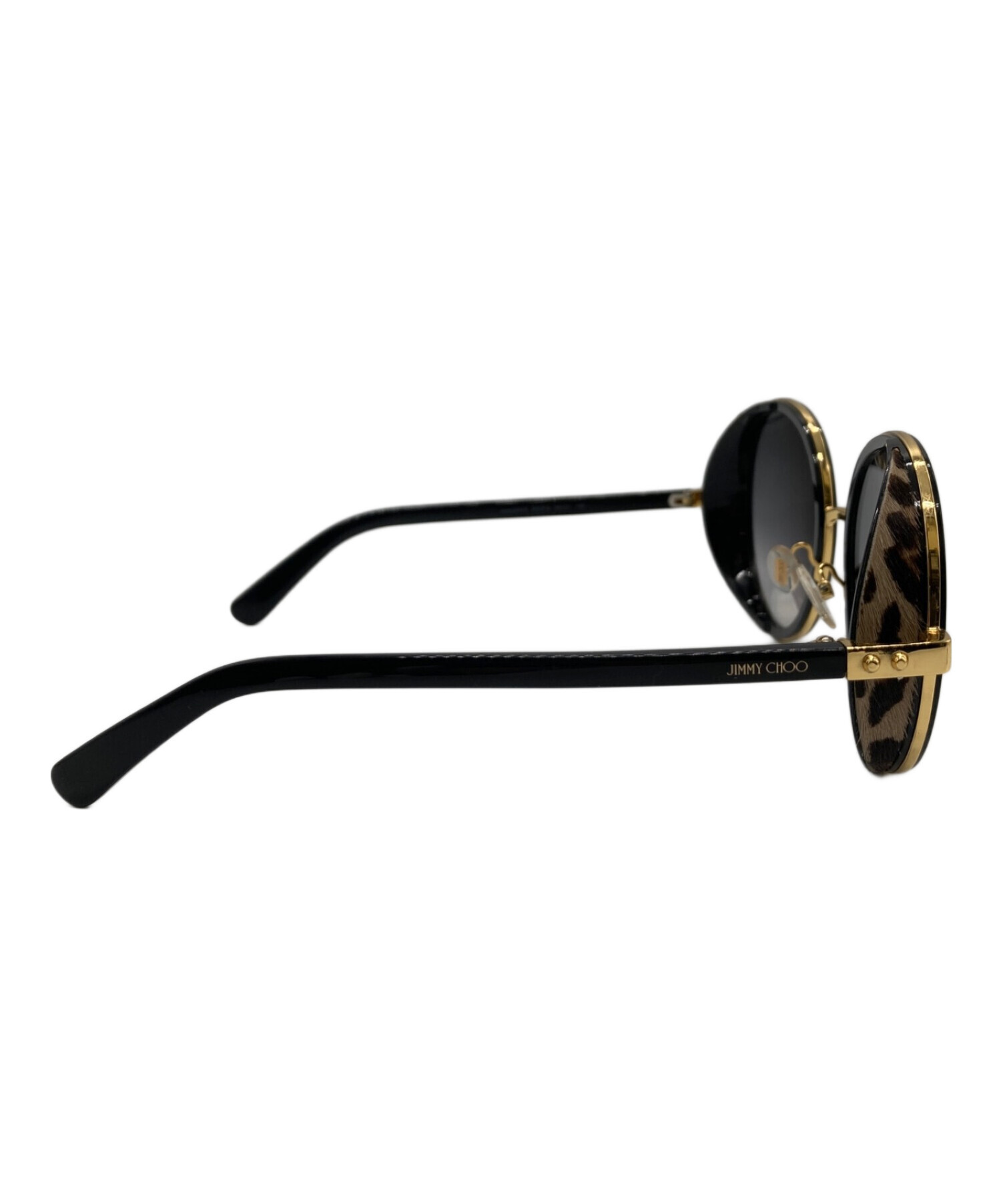 中古・古着通販】JIMMY CHOO (ジミーチュウ) サングラス ブラック