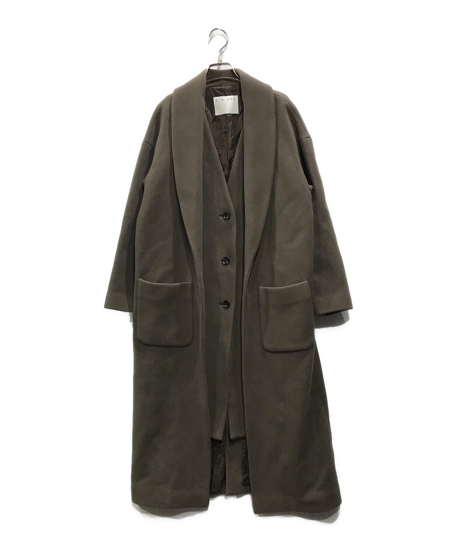 RIM.ARK◌ Layered style long coat 38