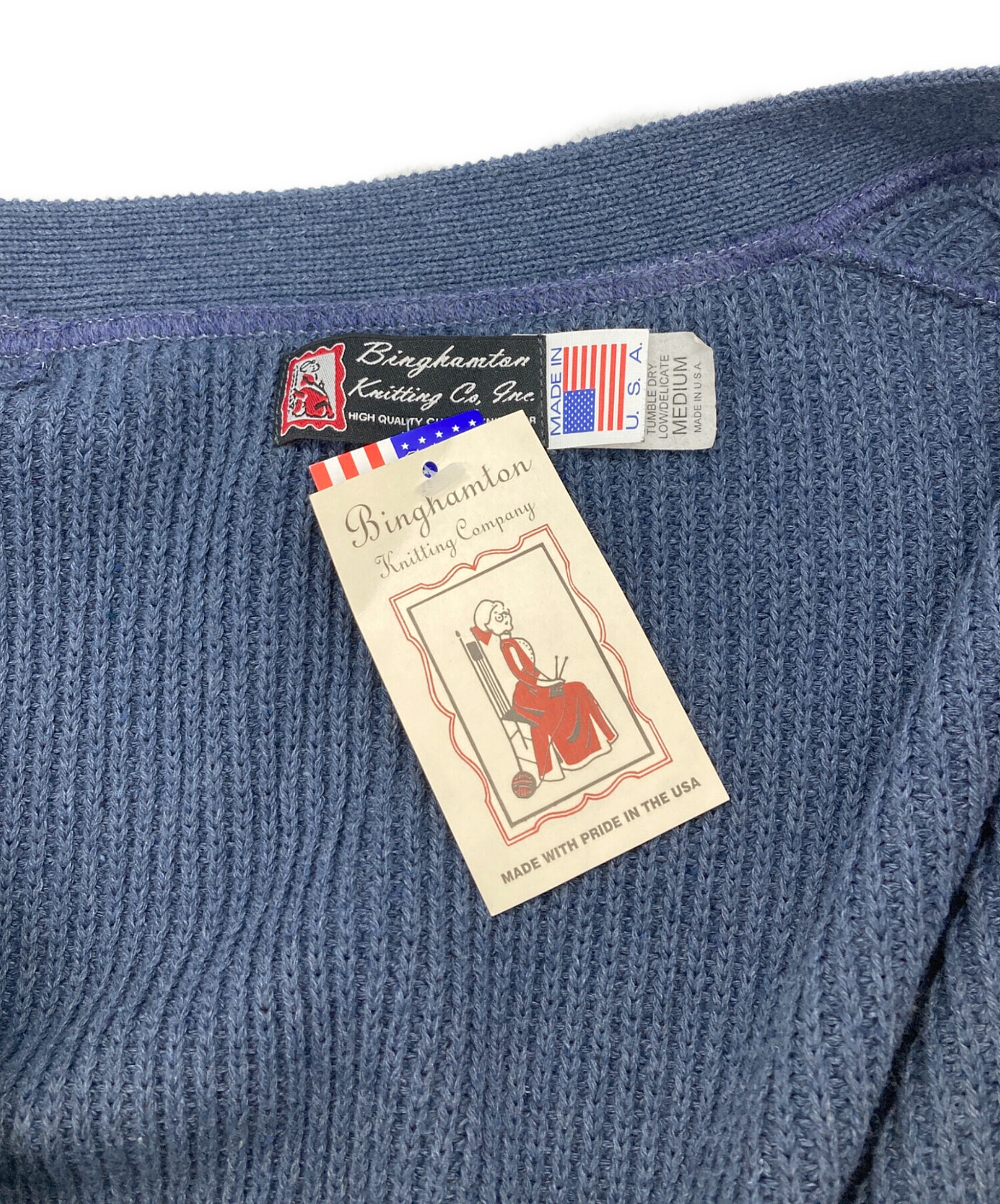 中古・古着通販】binghamton knitting company (ビンガムトンニッ 