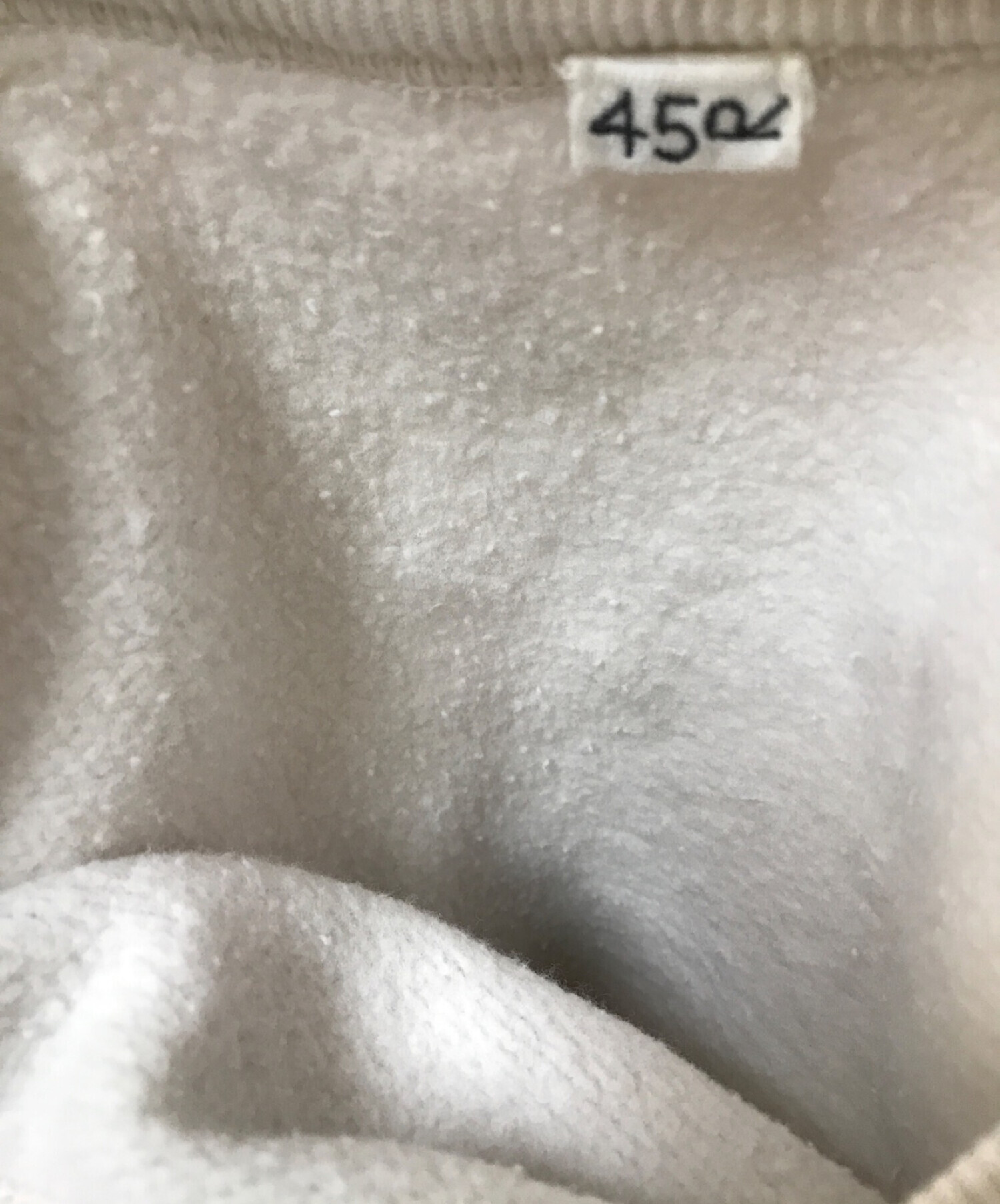 45R 裏毛の908ブルワッペンクルースウェット 【公式通販】