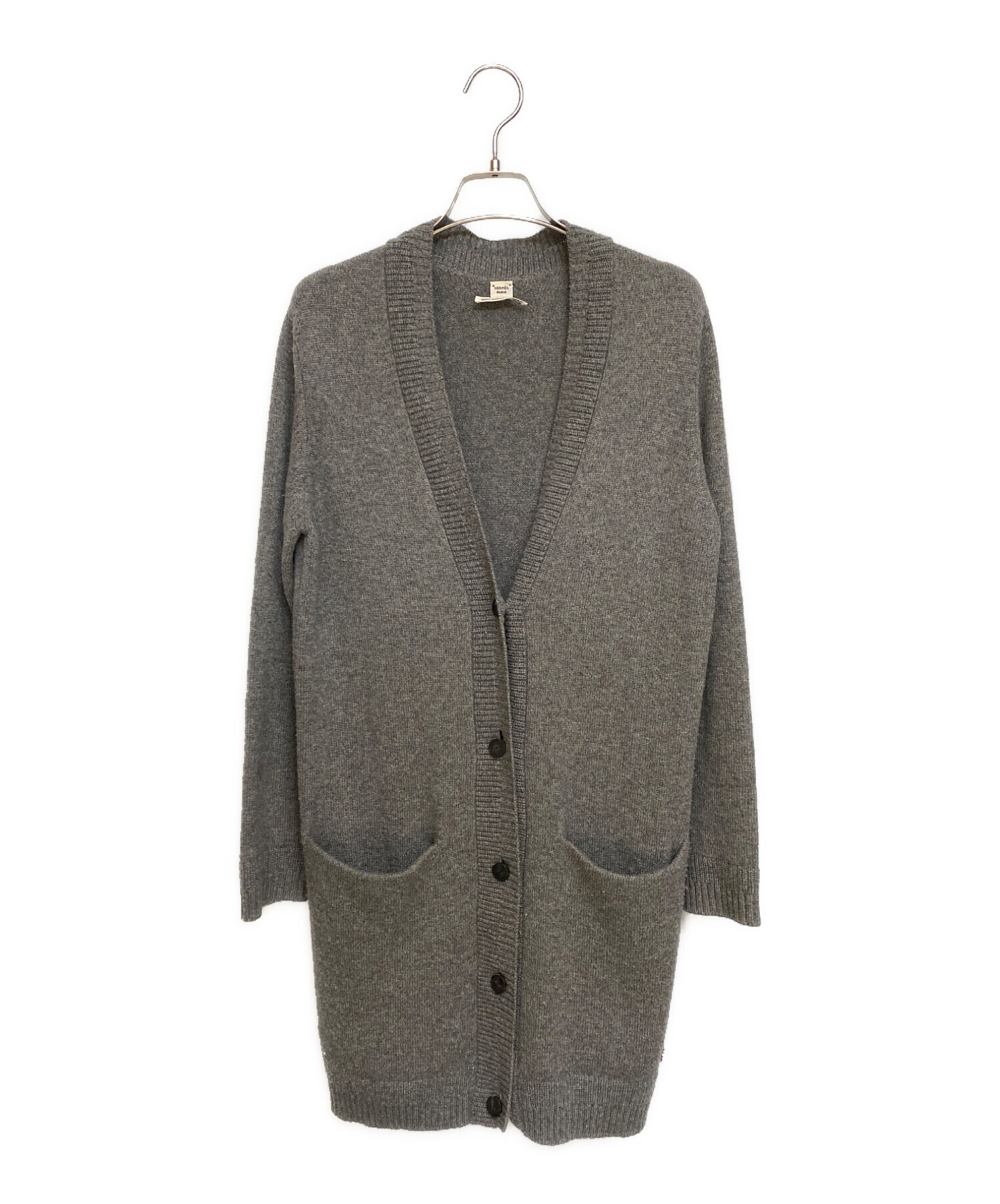 エルメス カシミヤ ロングカーディガン