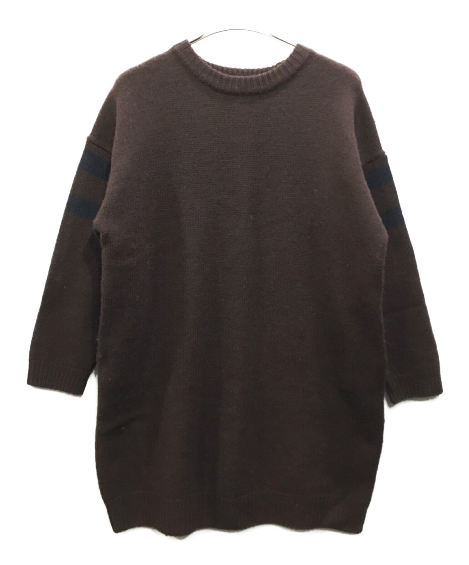 中古・古着通販】Plage (プラージュ) BACK インターシャミニワンピース