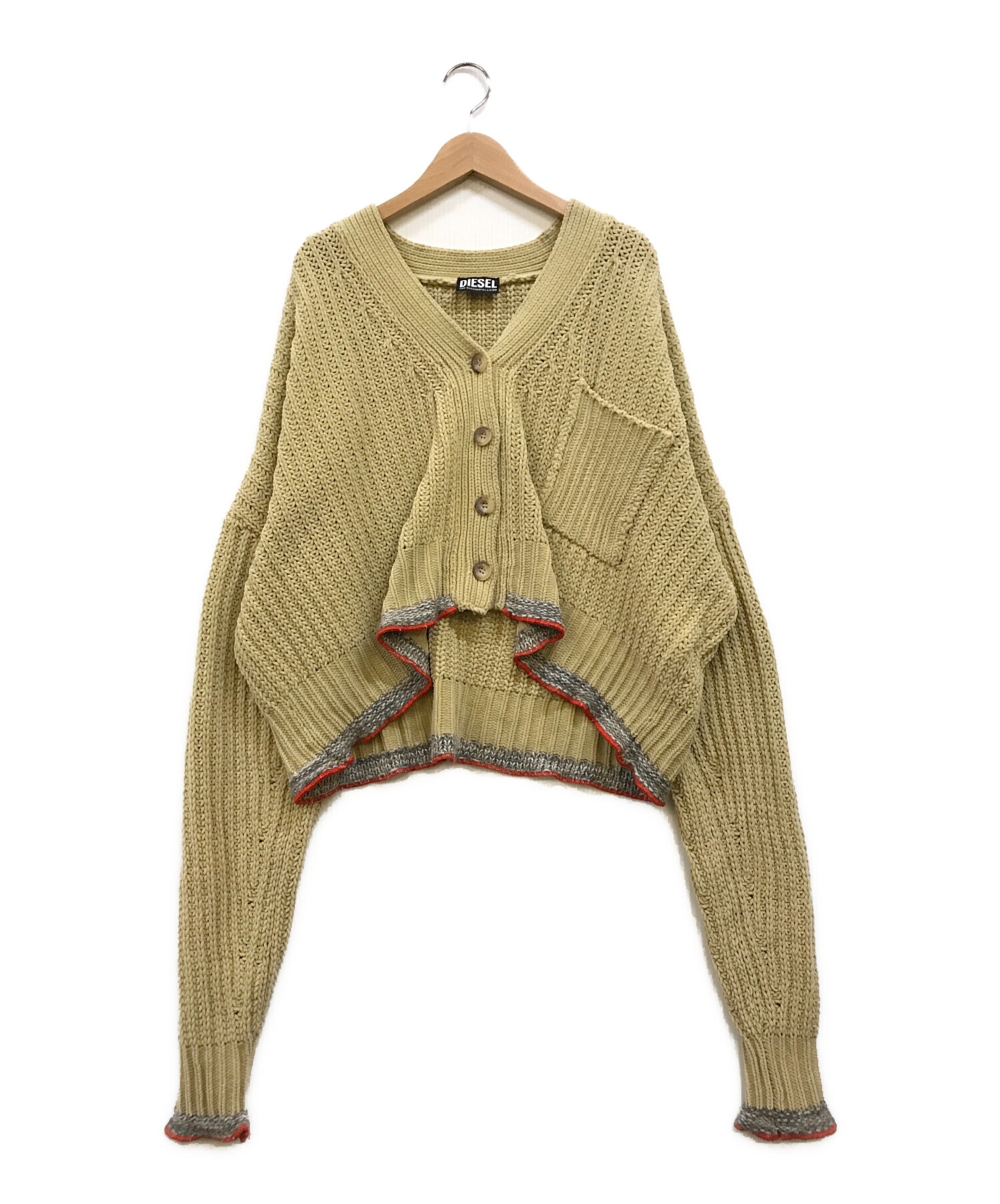 中古・古着通販】DIESEL (ディーゼル) M-AUGUSTA クロップドニット  