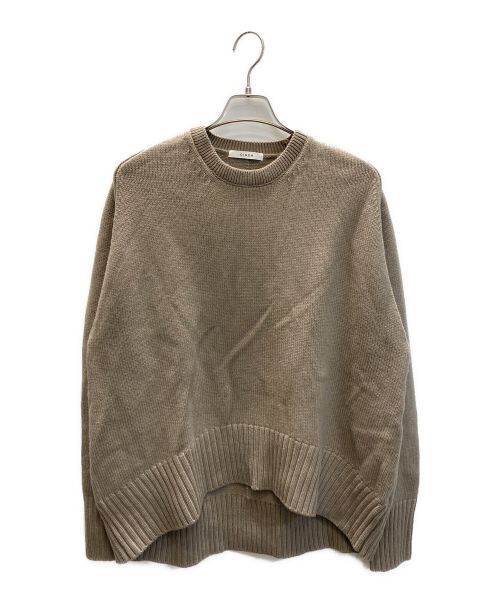 中古・古着通販】CINOH (チノ) ウールクルーネックニット ブラウン