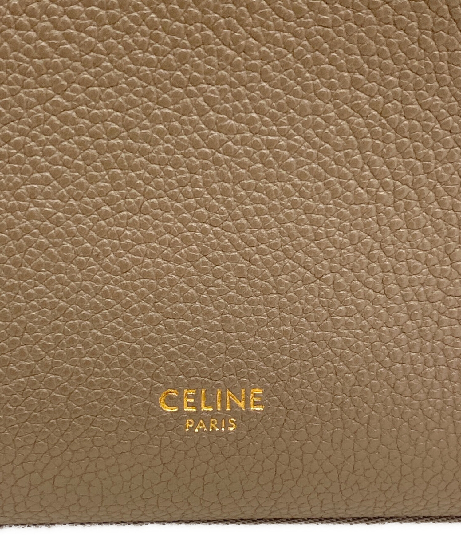 中古・古着通販】CELINE (セリーヌ) サングルバケット スモール グレー 