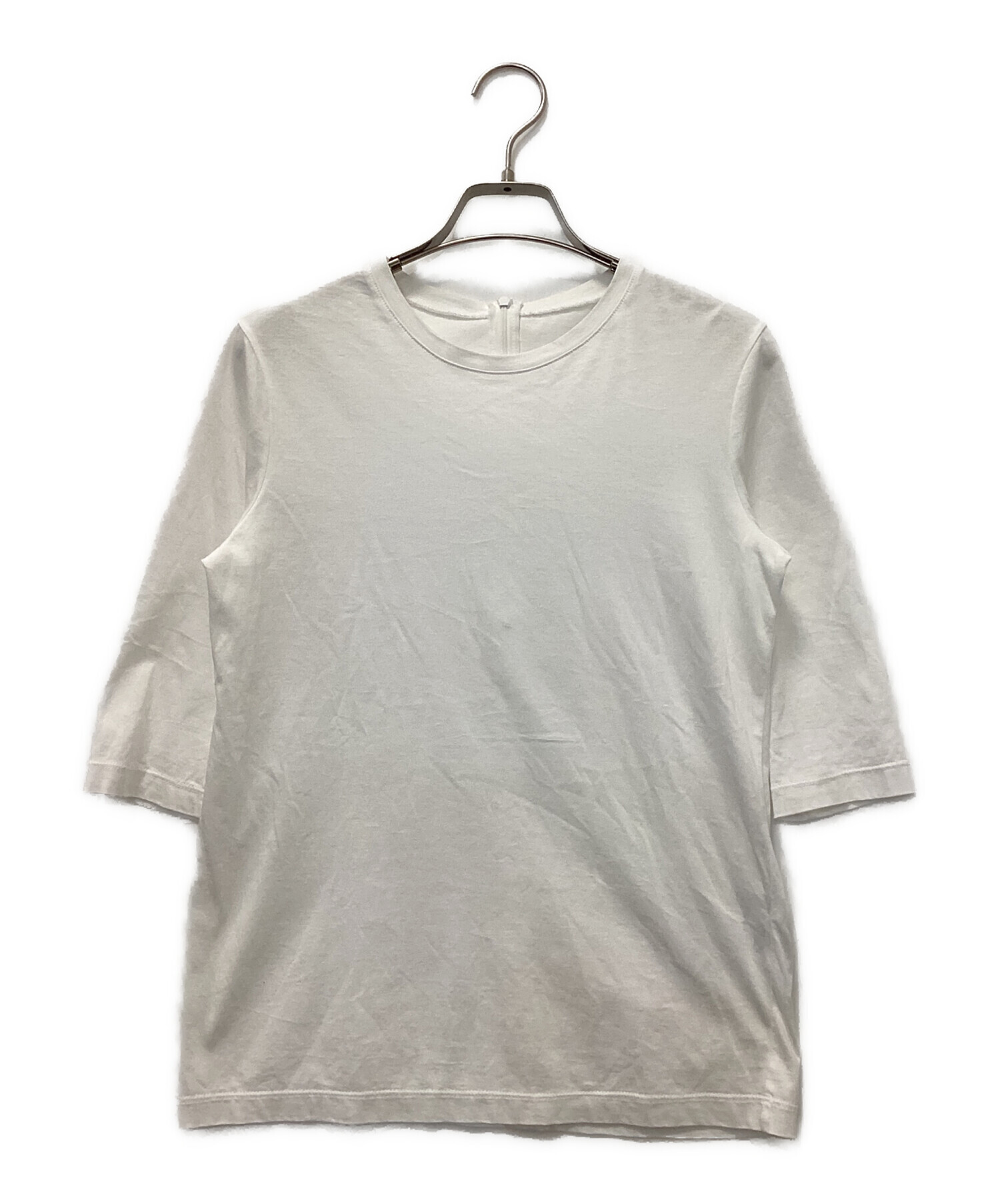 SHE Tokyo シートーキョー Tシャツ・カットソー 1(S位) 白 【古着】【中古】 中古・古着通販】SHE TOKYO (シートーキョー) ドレスTシャツ ホワイト