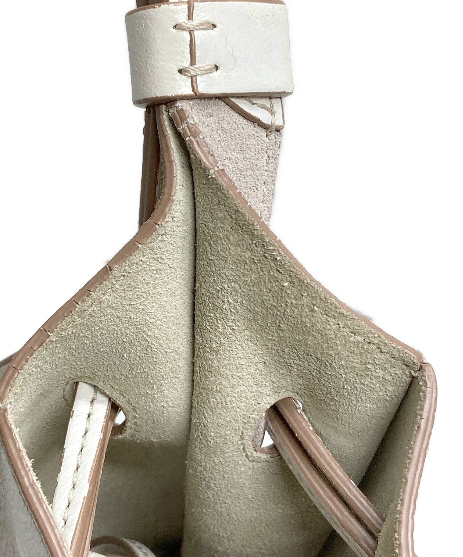 ☆美品・保存袋付☆TOD’S TSC Sacca Micro ショルダーバッグ 中古・古着通販】TOD'S (トッズ) TSC Sacca Micro Bag LP46 ベージュ