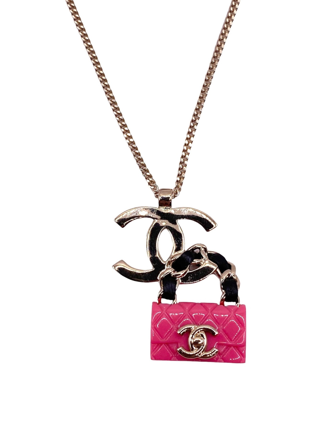 中古・古着通販】CHANEL (シャネル) マトラッセバッグモチーフ 