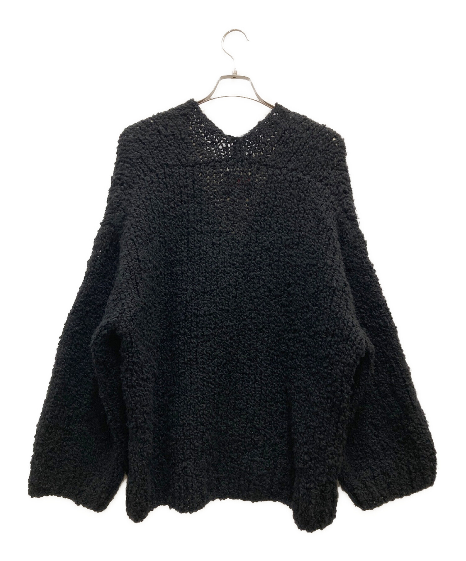 MAISON SPECIAL ロービングウールチャンキーニットカーディガン