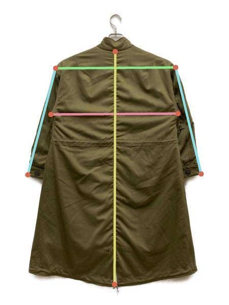 値下げ中スピックアンドスパン M51中綿モッズコート ライナー カーキ