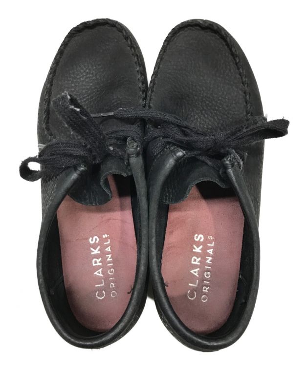 らーく出品 WALLA STRAP LO / ワラストラップロー （ブラックスエード） -Clarks