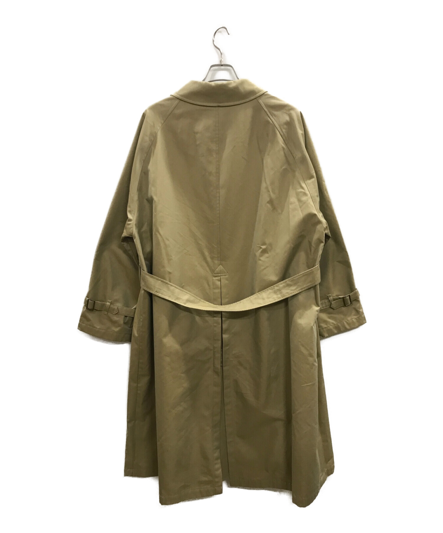 Gymphlex ステンカラーコート Lサイズ ベージュ GYMPHLEX 【最大6,000