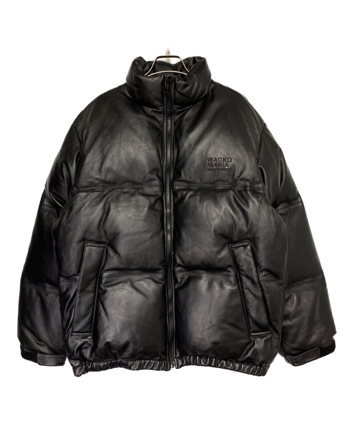 中古・古着通販】WACKO MARIA (ワコマリア) LEATHER DOWN JACKET -B 