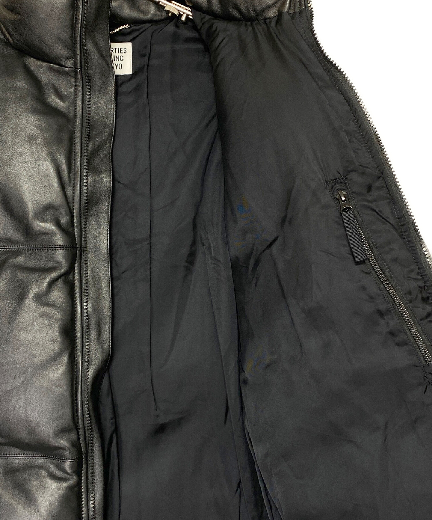 中古・古着通販】WACKO MARIA (ワコマリア) LEATHER DOWN JACKET -B 