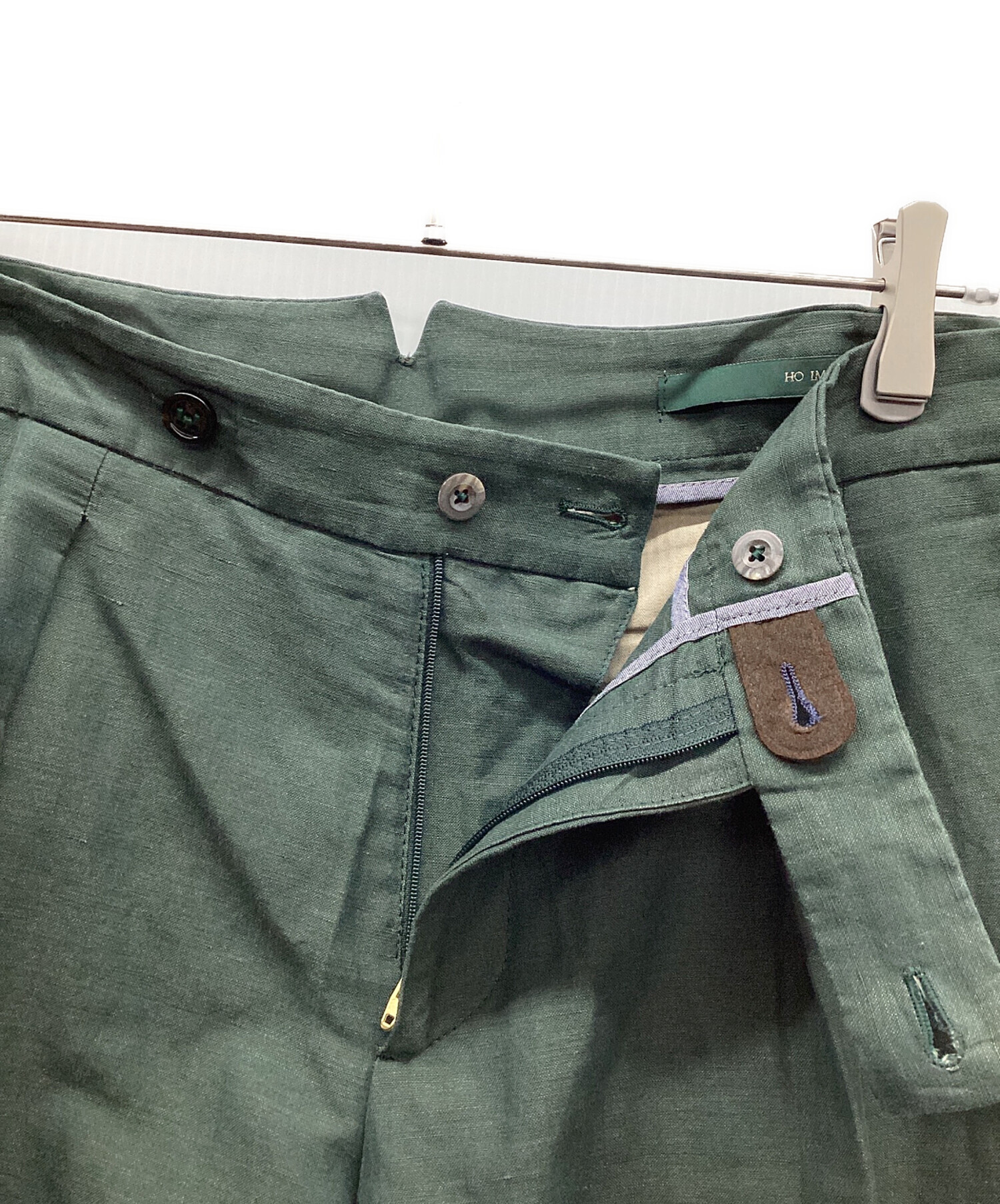 中古・古着通販】BERWICH (ベルウィッチ) scotch グリーン サイズ:50